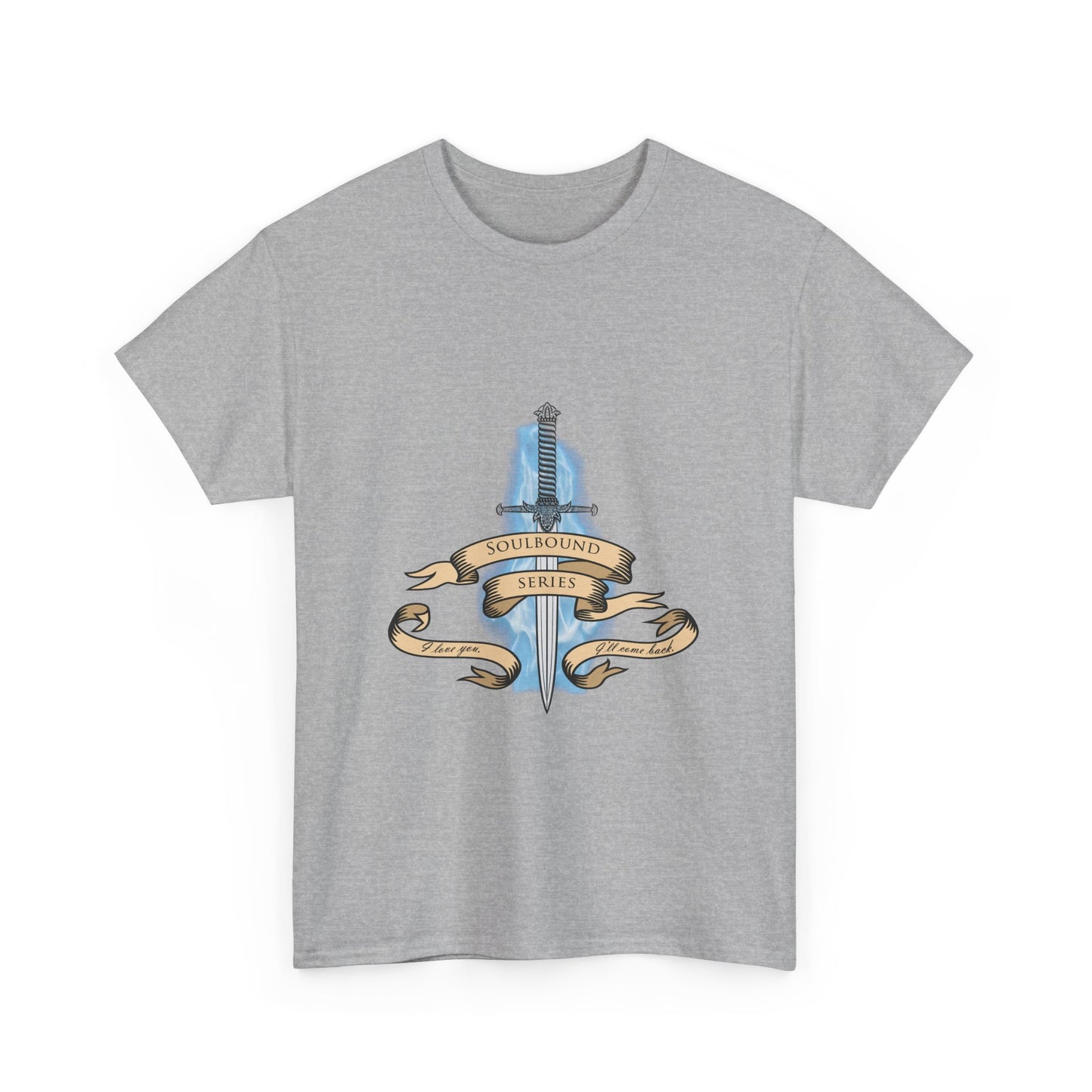 Soulbound: I'll Come Back Dagger Quote Unisex Tee
