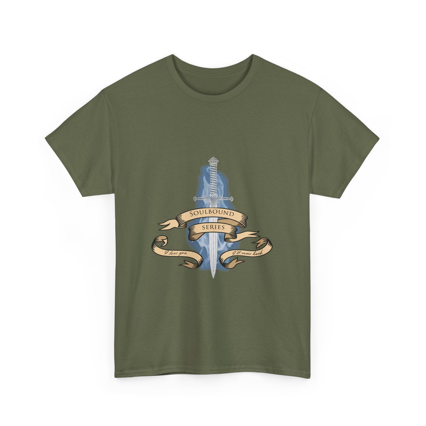 Soulbound: I'll Come Back Dagger Quote Unisex Tee