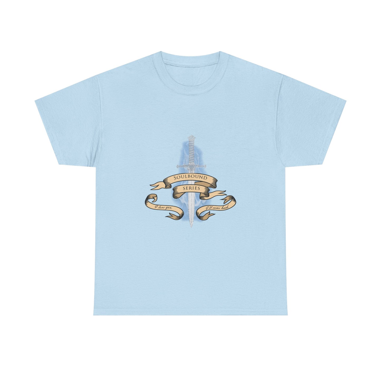 Soulbound: I'll Come Back Dagger Quote Unisex Tee