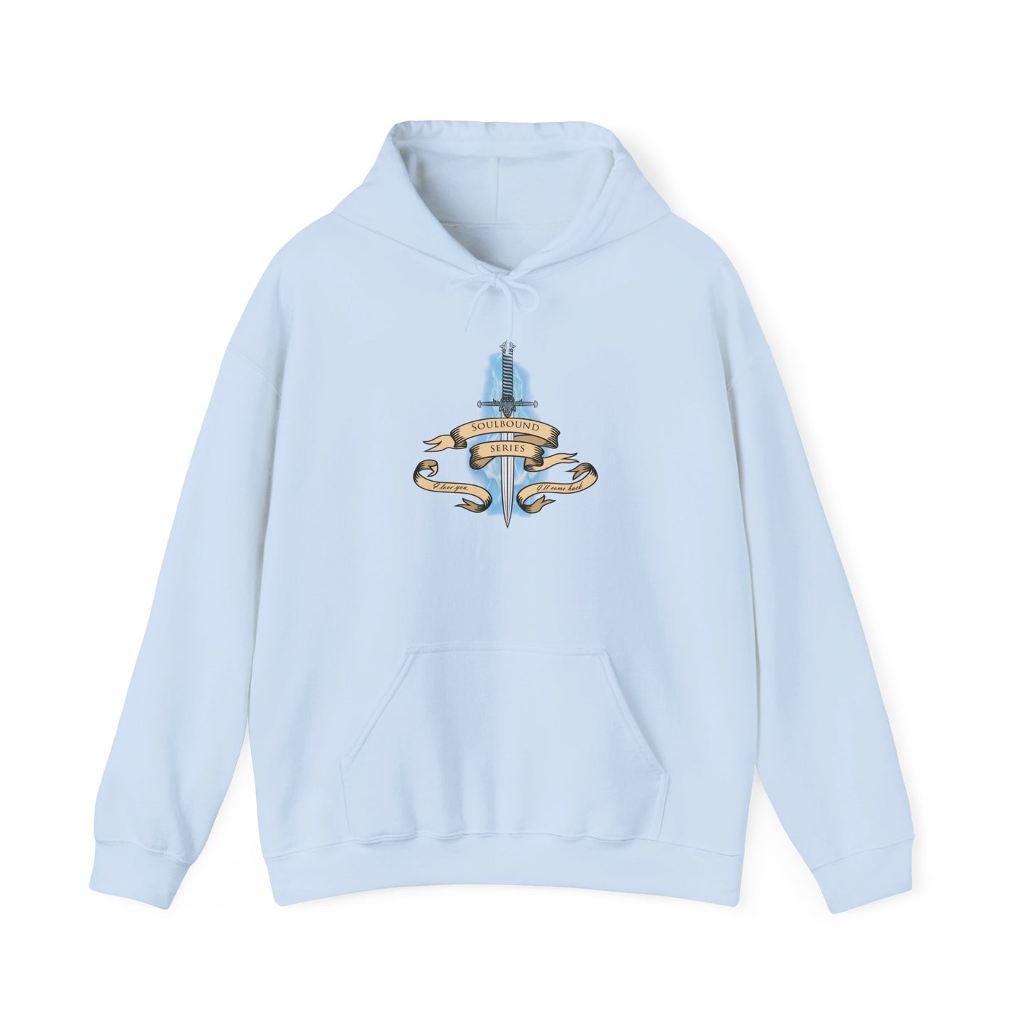 Soulbound: I'll Come Back Dagger Quote Unisex Hoodie