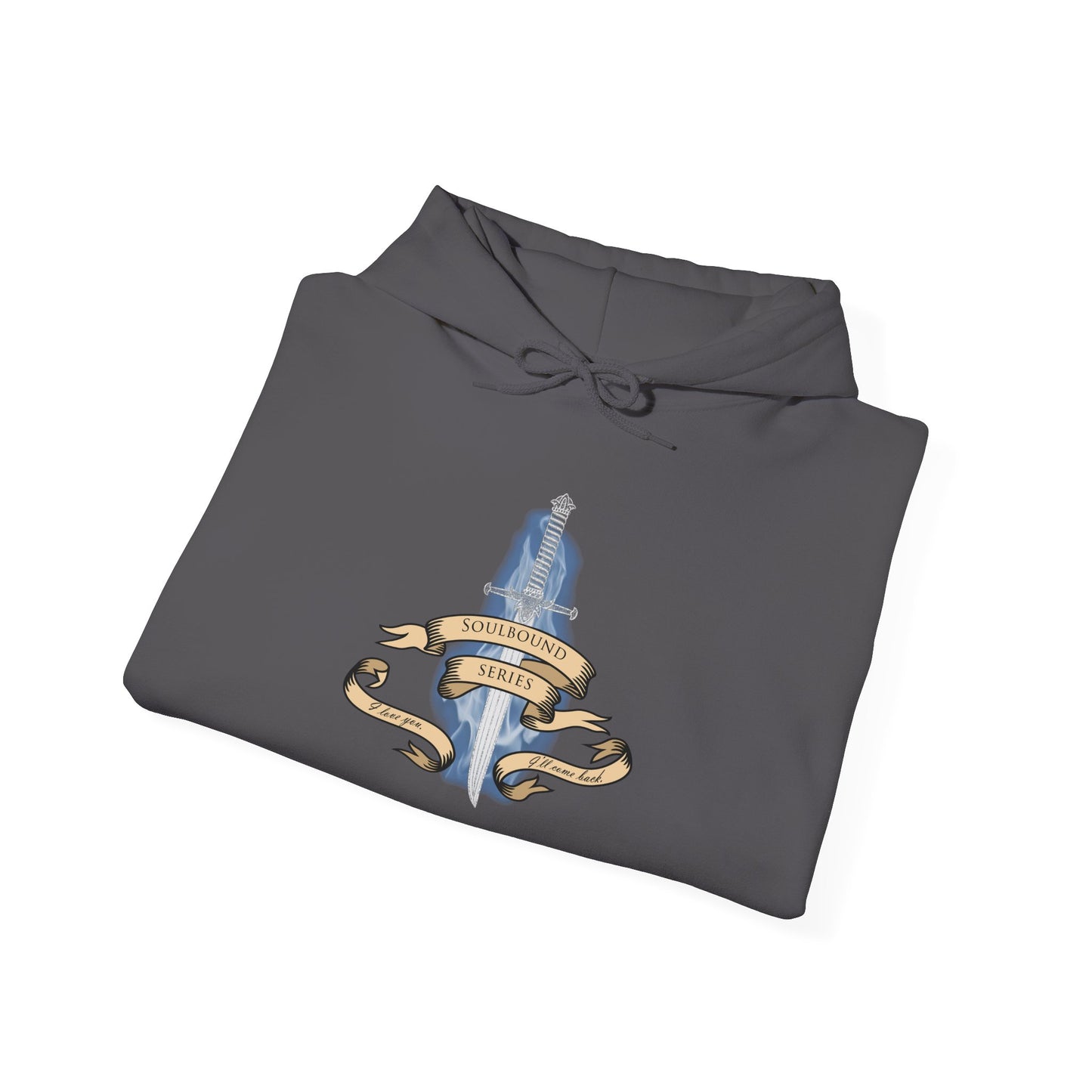 Soulbound: I'll Come Back Dagger Quote Unisex Hoodie