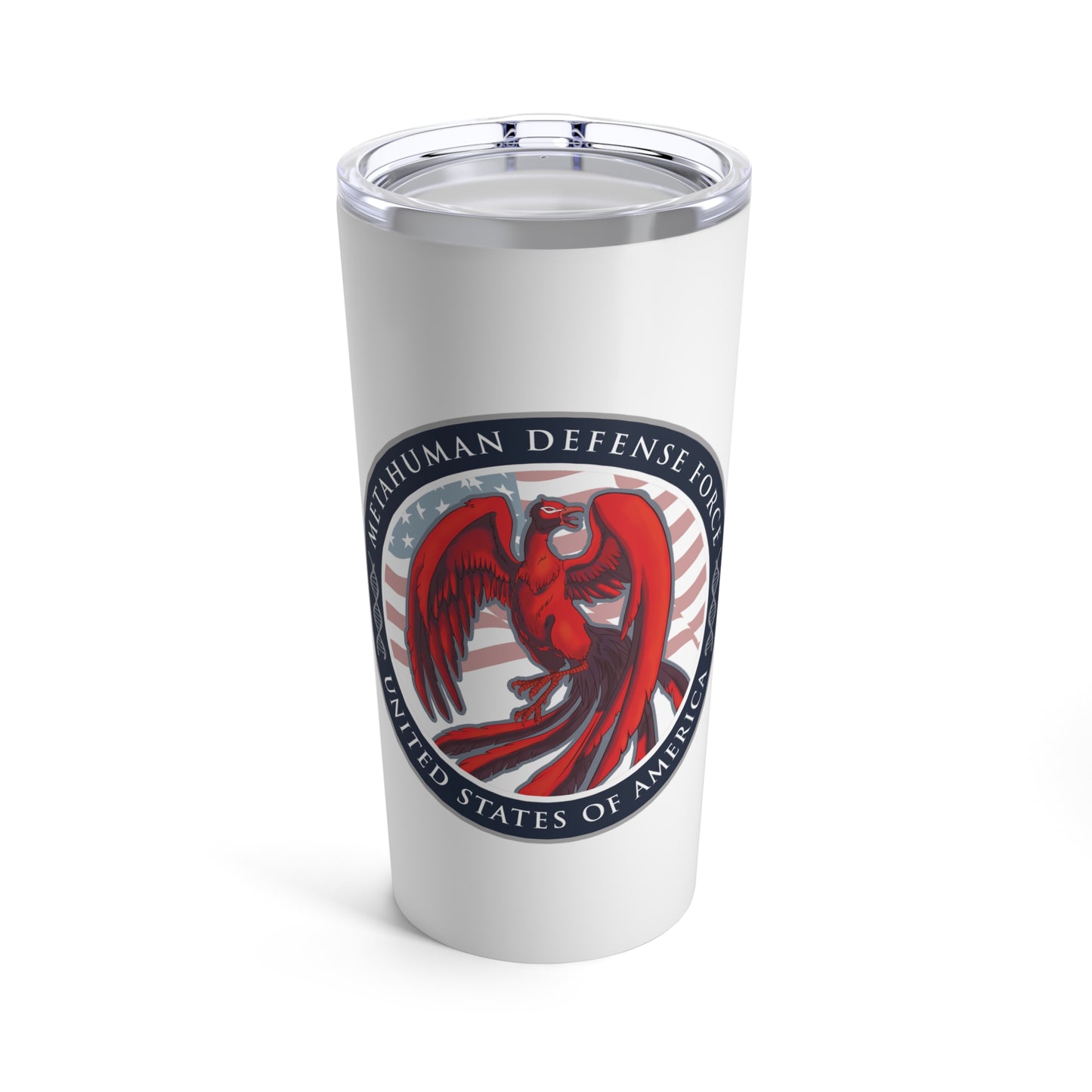 Metahuman Files: Metahuman Defense Force Agency Seal Tumbler 20oz