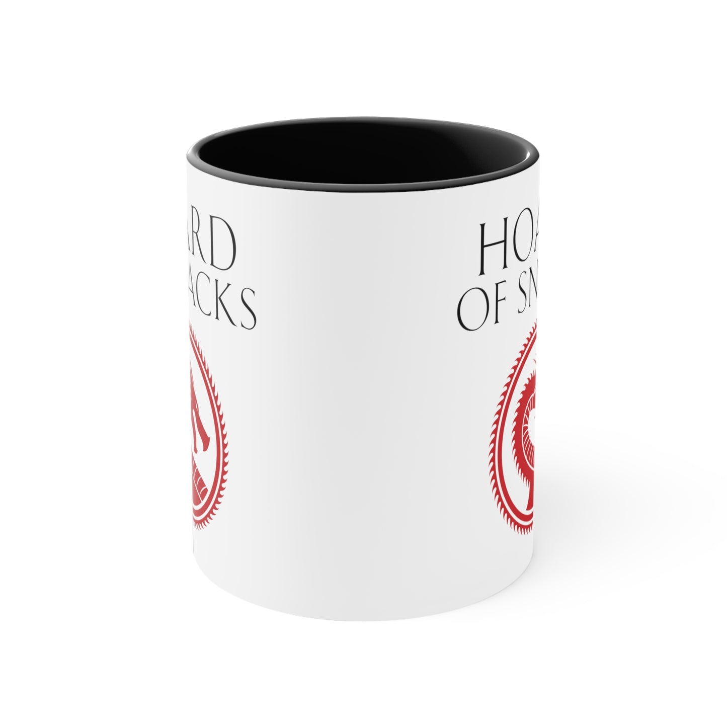Soulbound: Hoard of Snacks Black/Red Coffee Mug No. 2, 11oz