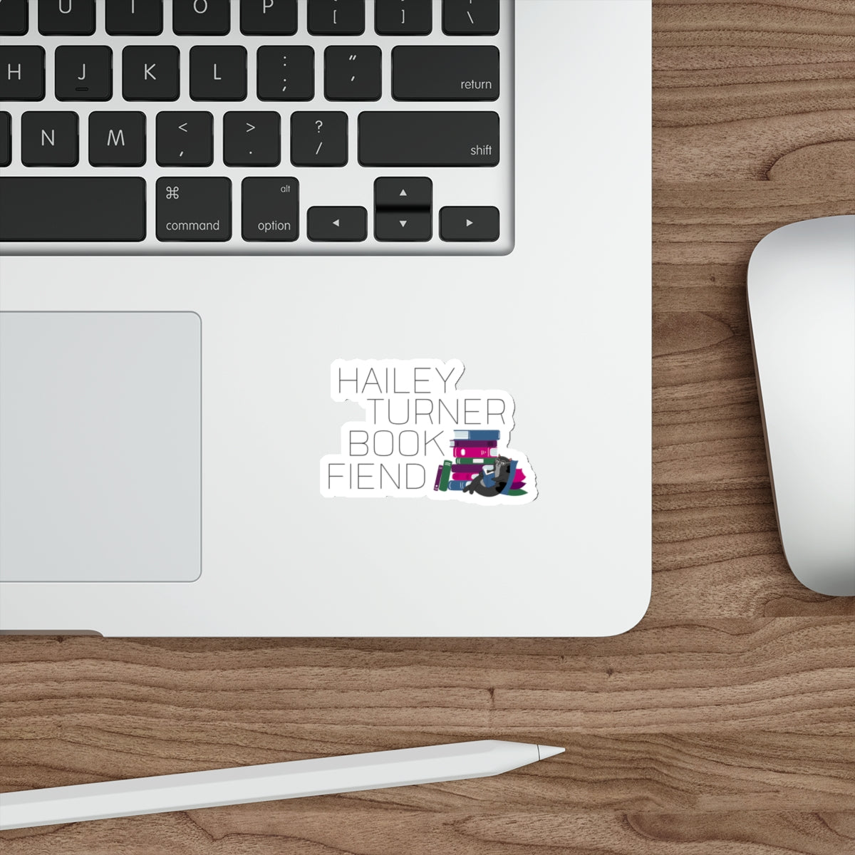 Hailey Turner Book Fiend 2 Die-Cut Sticker