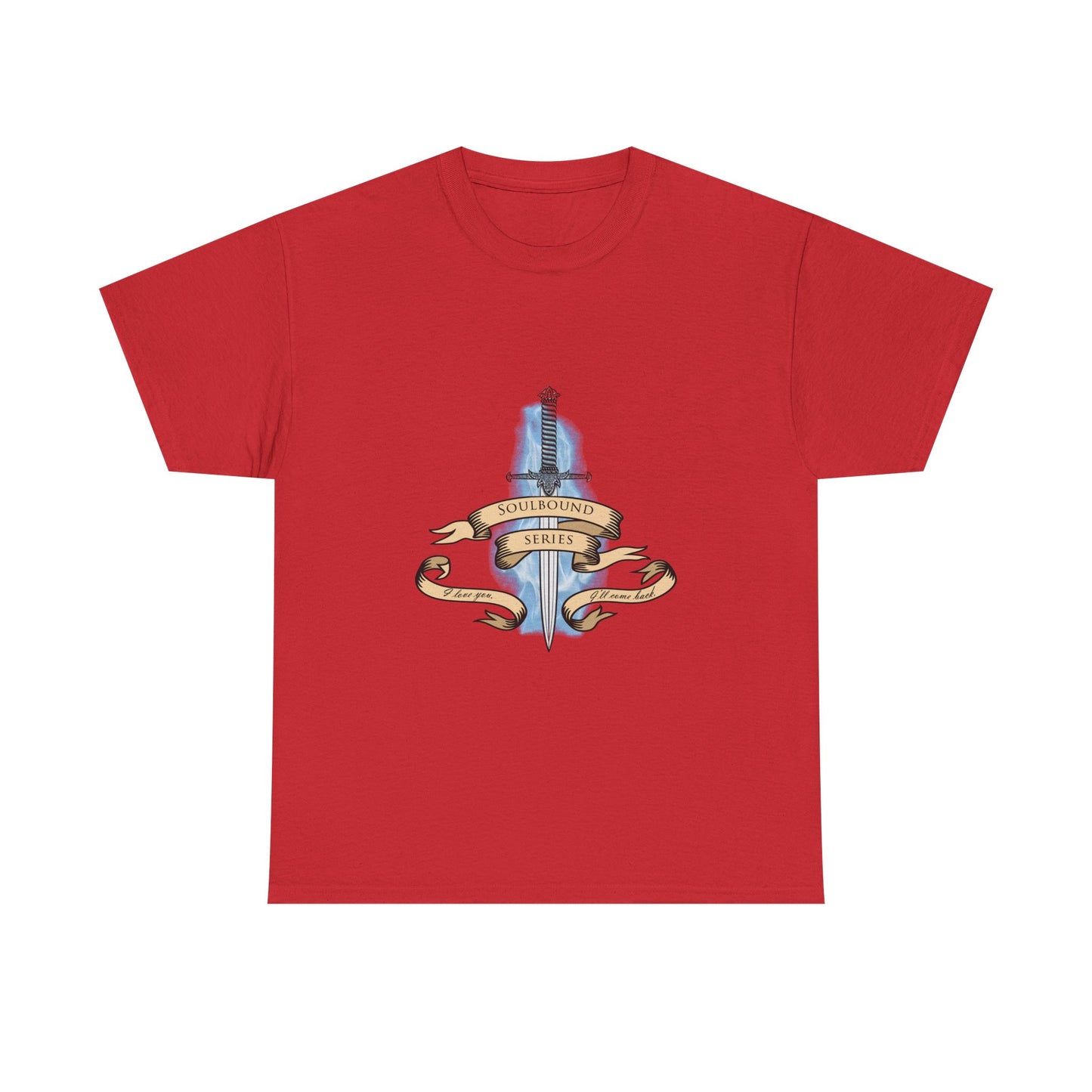 Soulbound: I'll Come Back Dagger Quote Unisex Tee