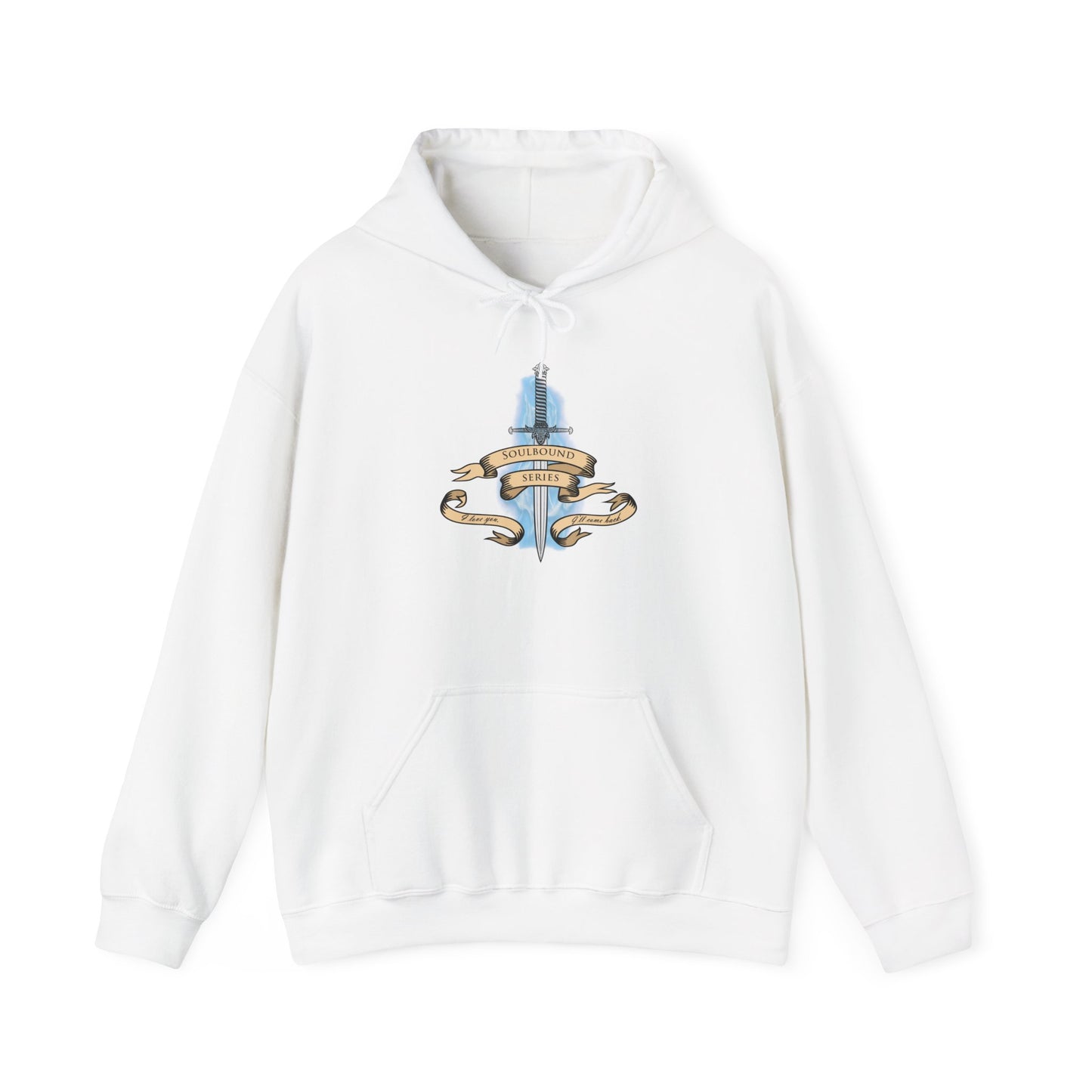 Soulbound: I'll Come Back Dagger Quote Unisex Hoodie