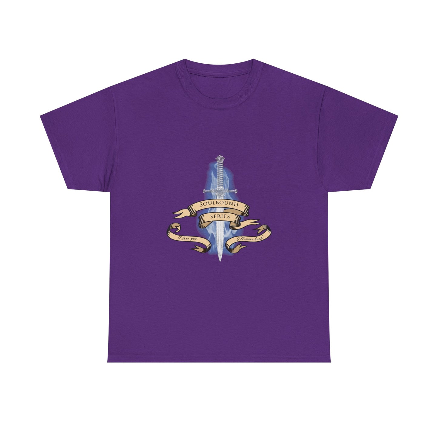 Soulbound: I'll Come Back Dagger Quote Unisex Tee