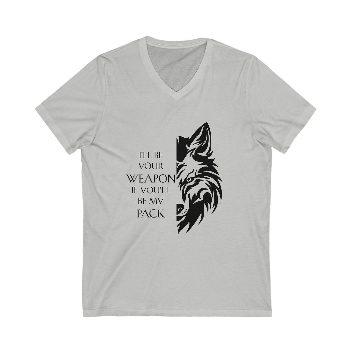 Soulbound: Black Pack Quote Unisex V-Neck Tee