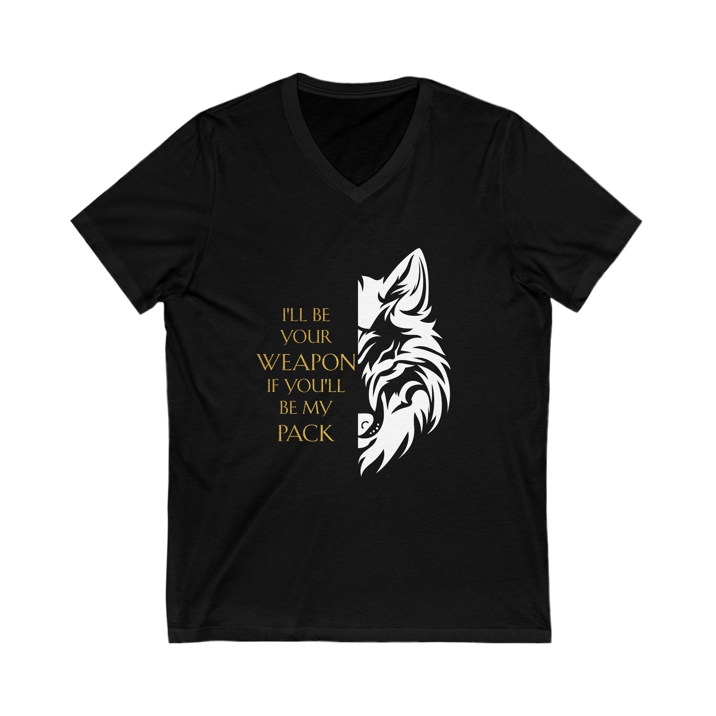 Soulbound: Gold/White Pack Quote Unisex V-Neck Tee
