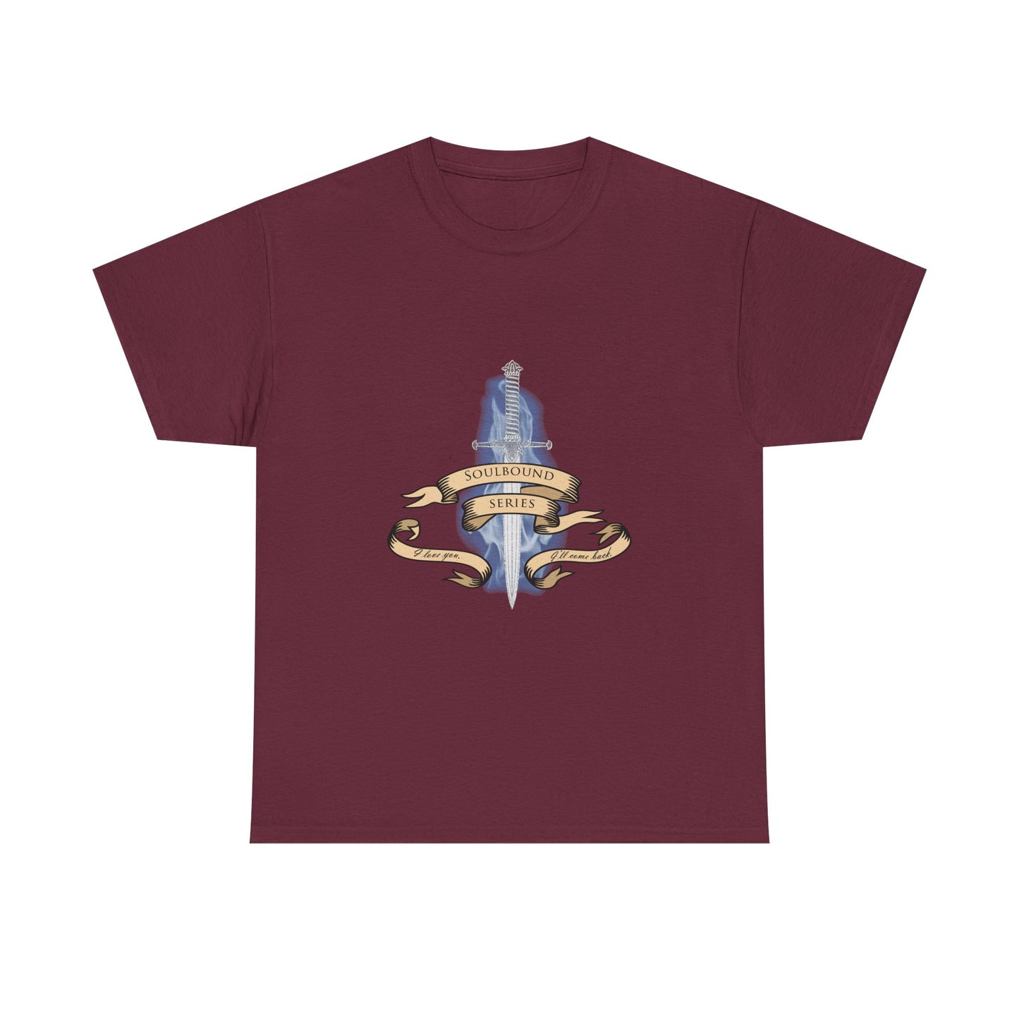 Soulbound: I'll Come Back Dagger Quote Unisex Tee