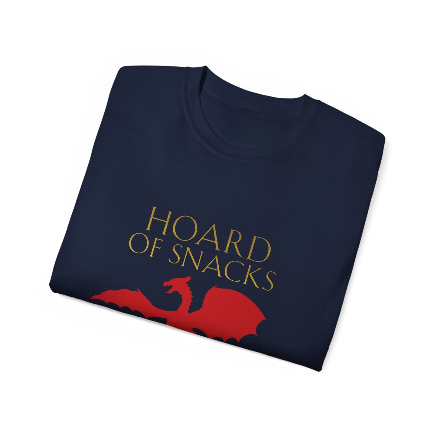 Soulbound: Hoard of Snacks Gold/Red Unisex Tee