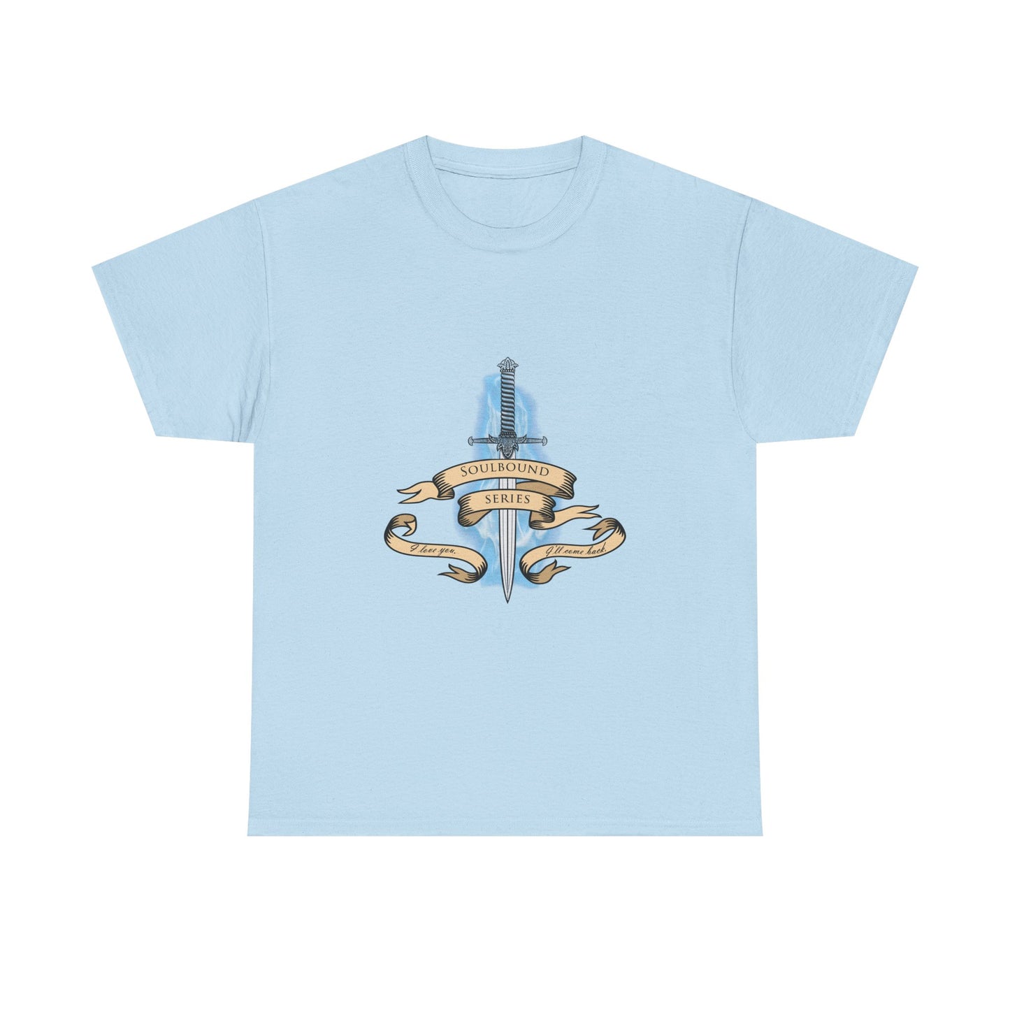 Soulbound: I'll Come Back Dagger Quote Unisex Tee