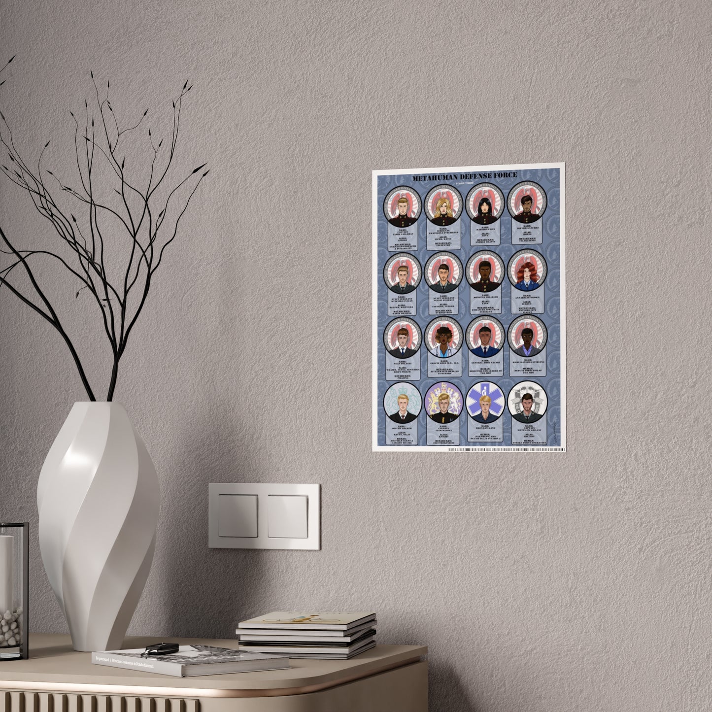 Metahuman Files: Alpha Team Poster