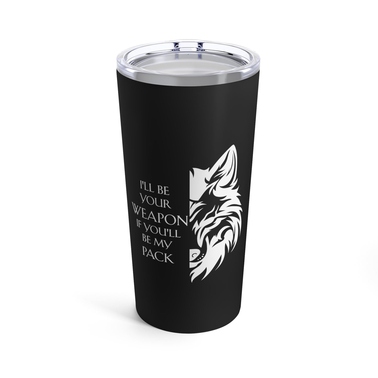 Soulbound: White Pack Quote Tumbler 20 oz