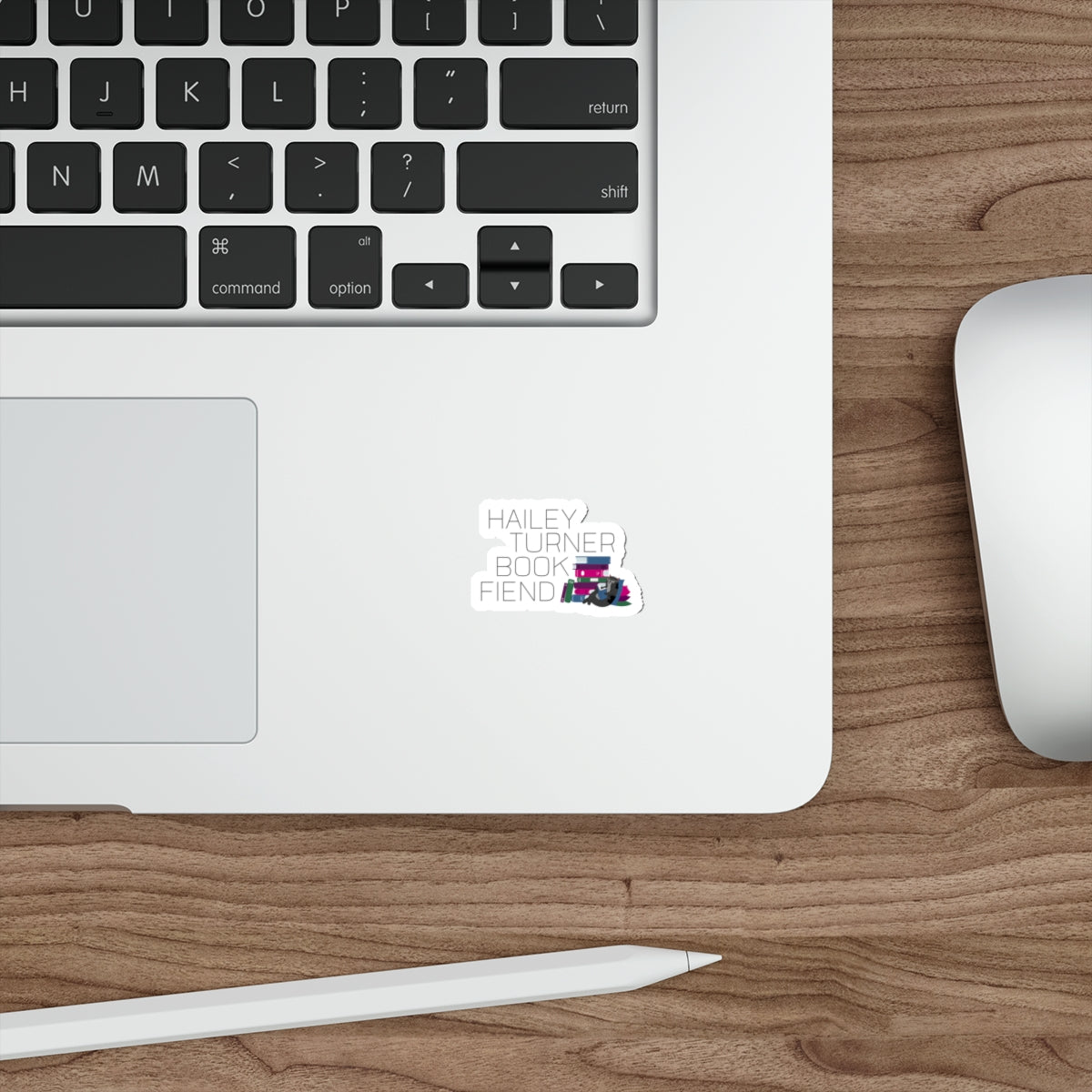 Hailey Turner Book Fiend 2 Die-Cut Sticker