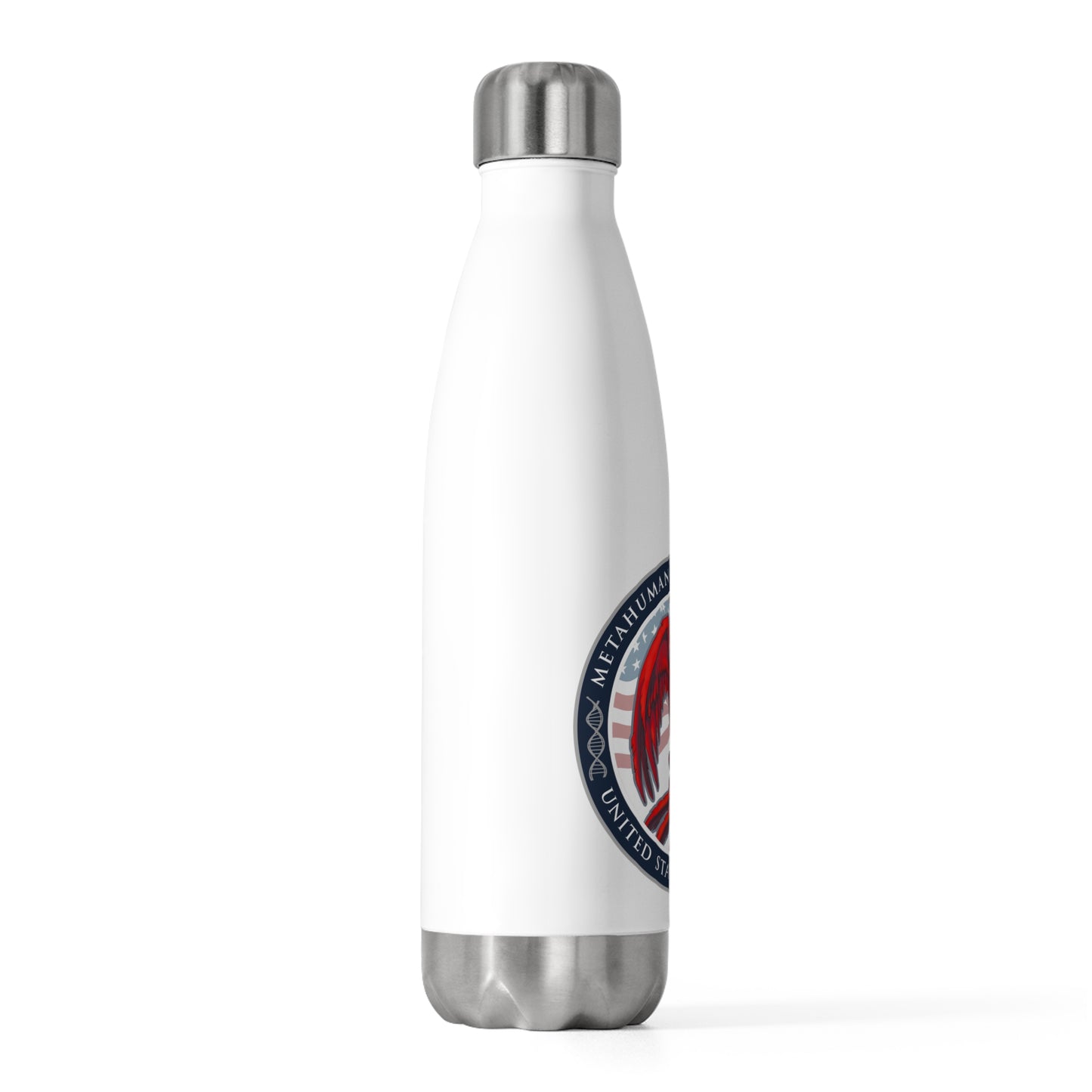 Metahuman Files: Metahuman Defense Force Agency Seal 20oz Insulated Bottle
