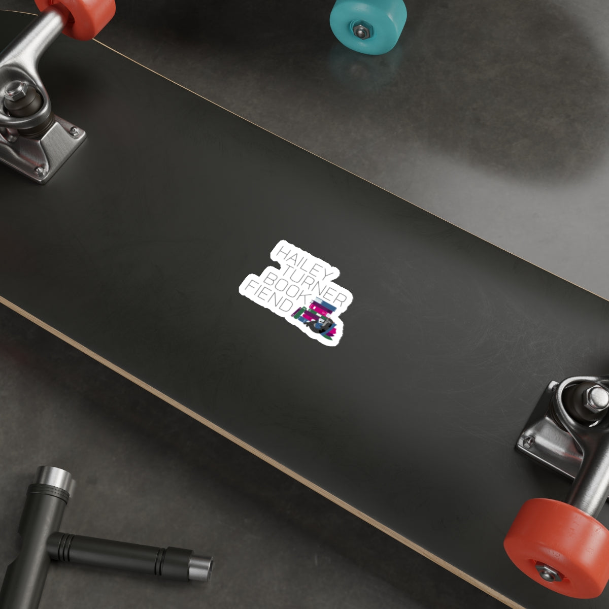 Hailey Turner Book Fiend 2 Die-Cut Sticker