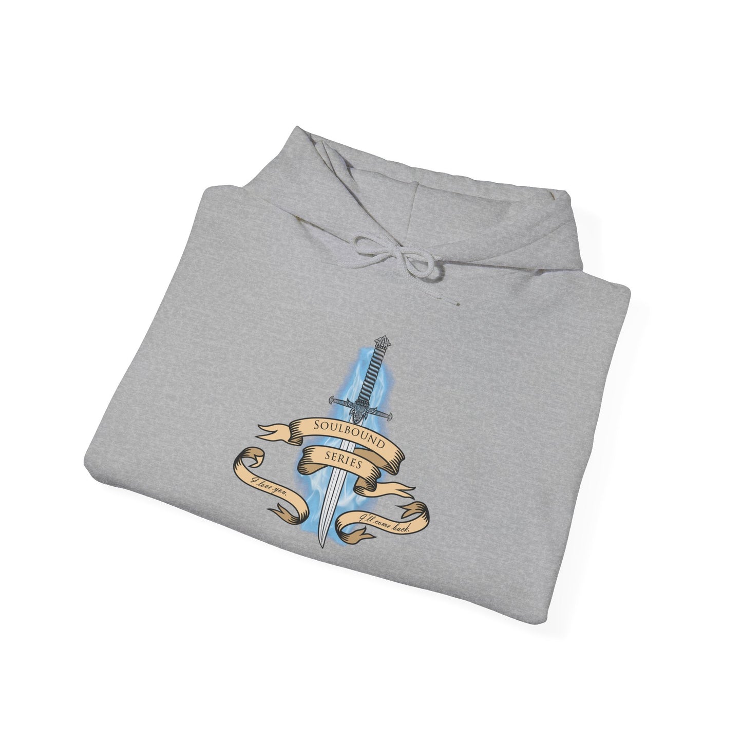 Soulbound: I'll Come Back Dagger Quote Unisex Hoodie