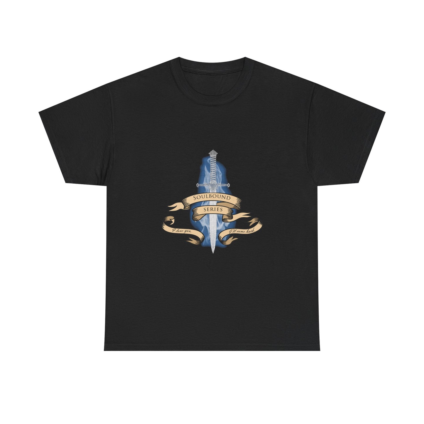 Soulbound: I'll Come Back Dagger Quote Unisex Tee
