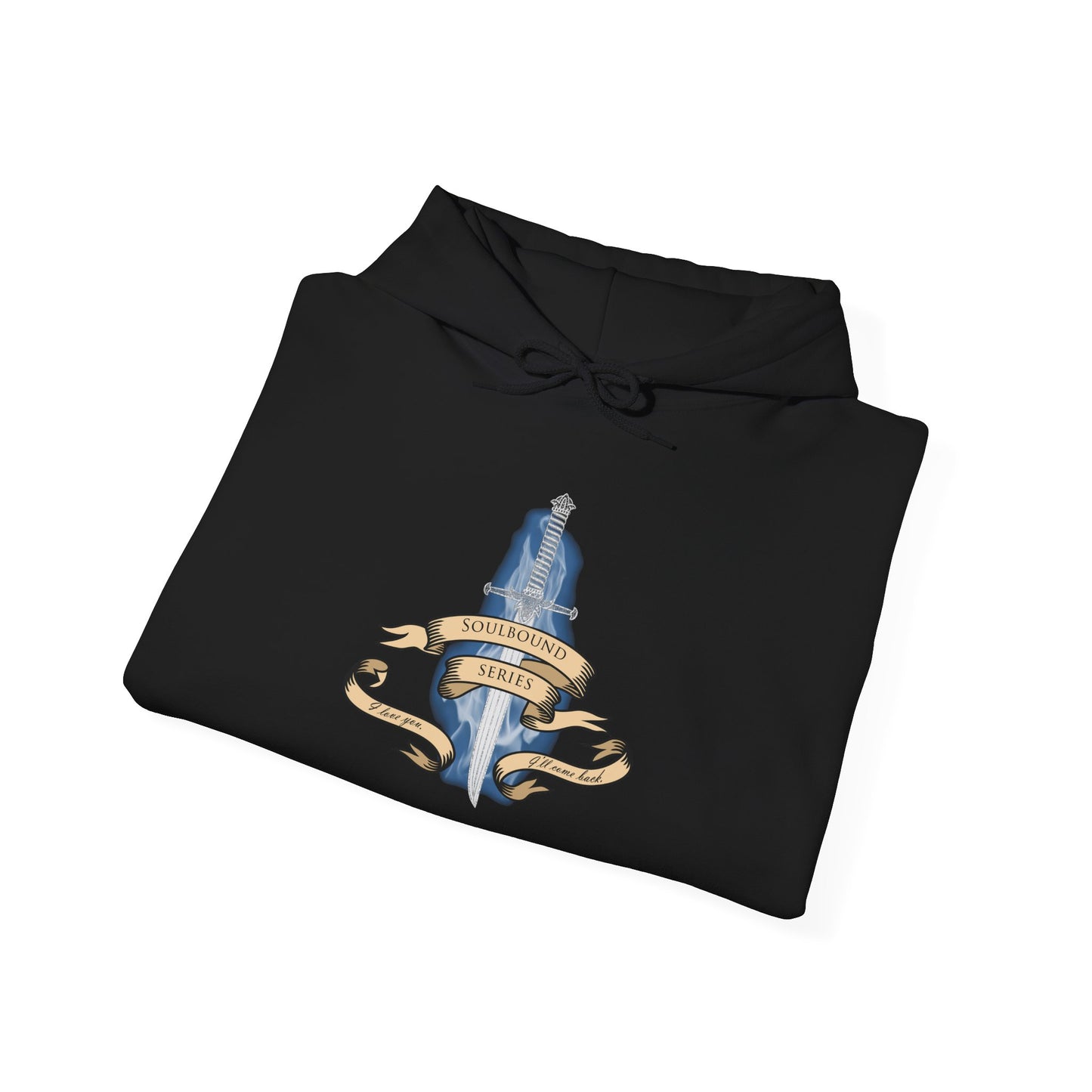 Soulbound: I'll Come Back Dagger Quote Unisex Hoodie