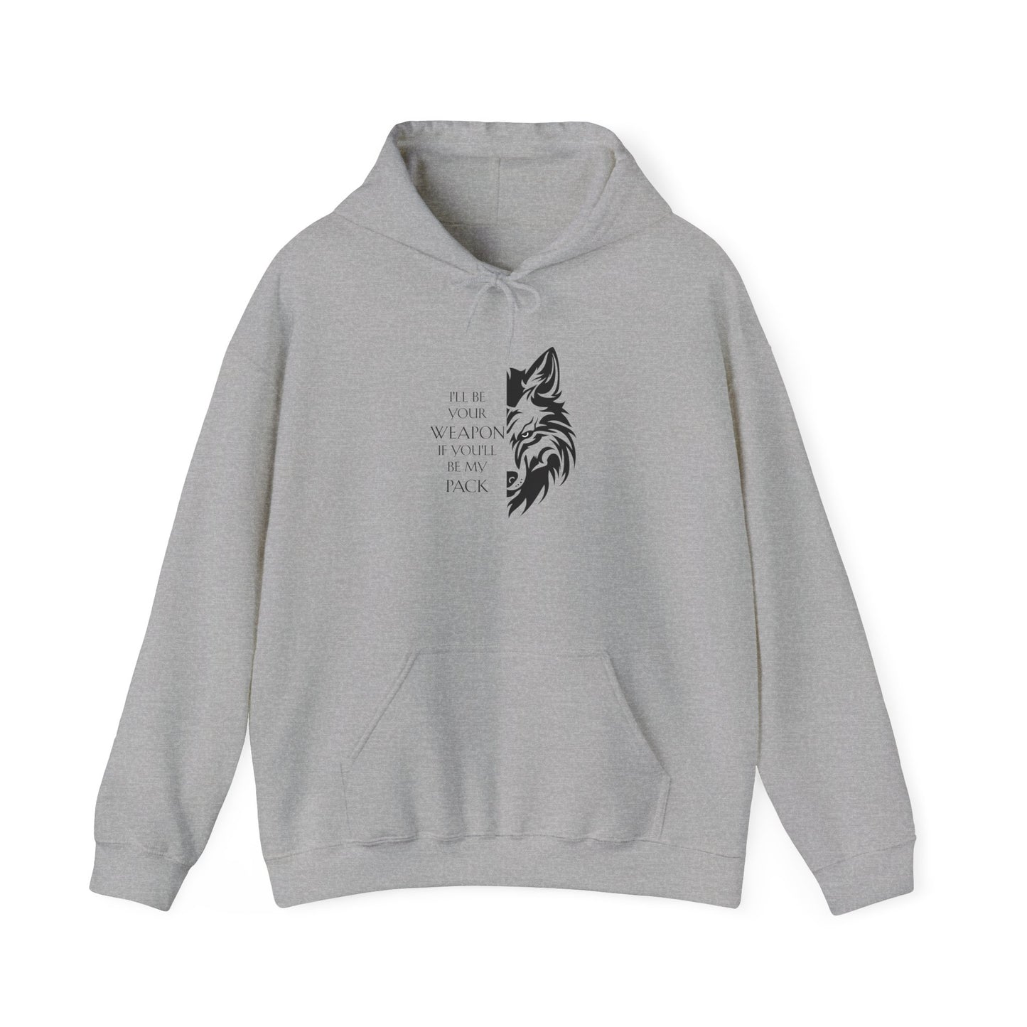 Soulbound: Black Pack Quote Unisex Hoodie