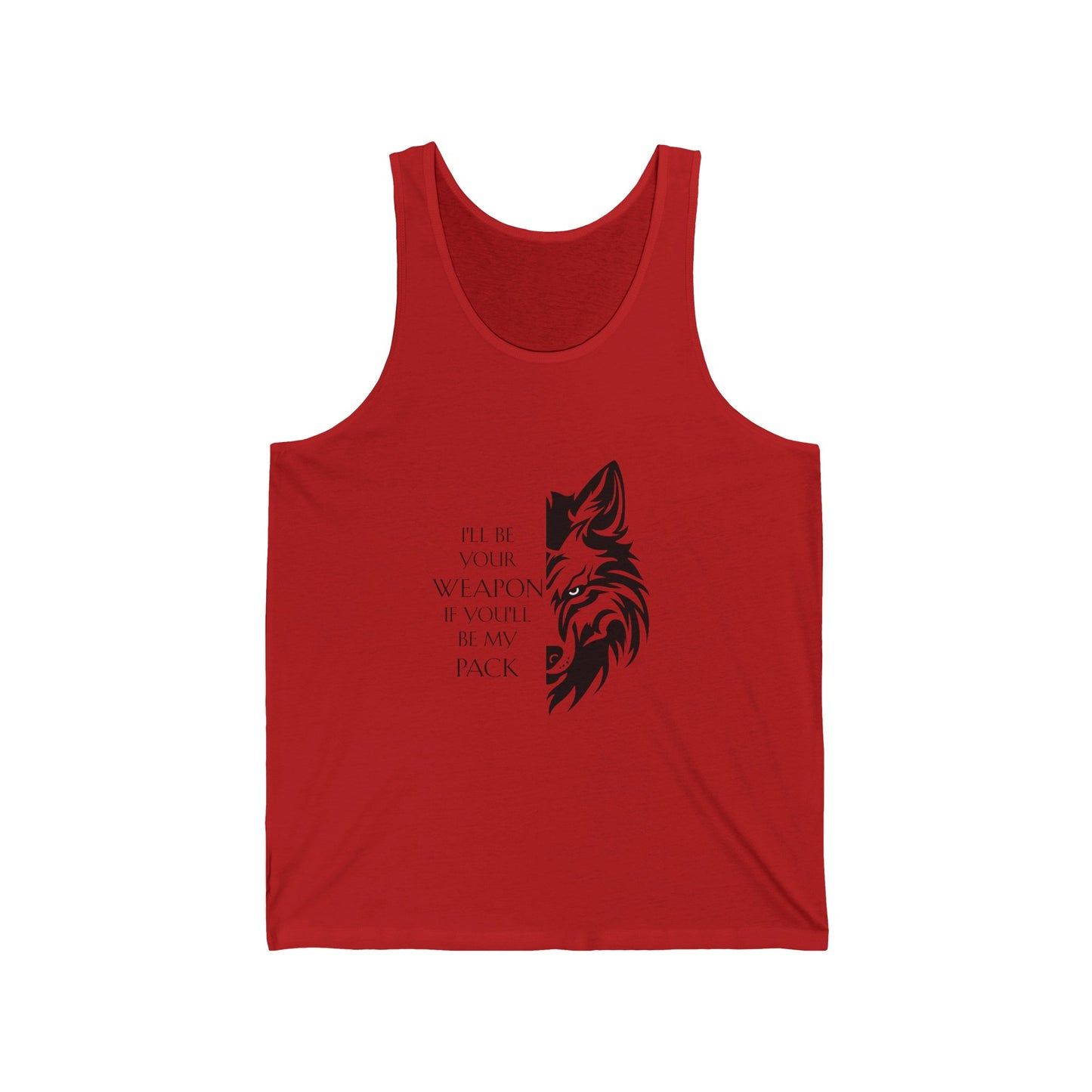 Soulbound: Black Pack Quote Unisex Tank Top