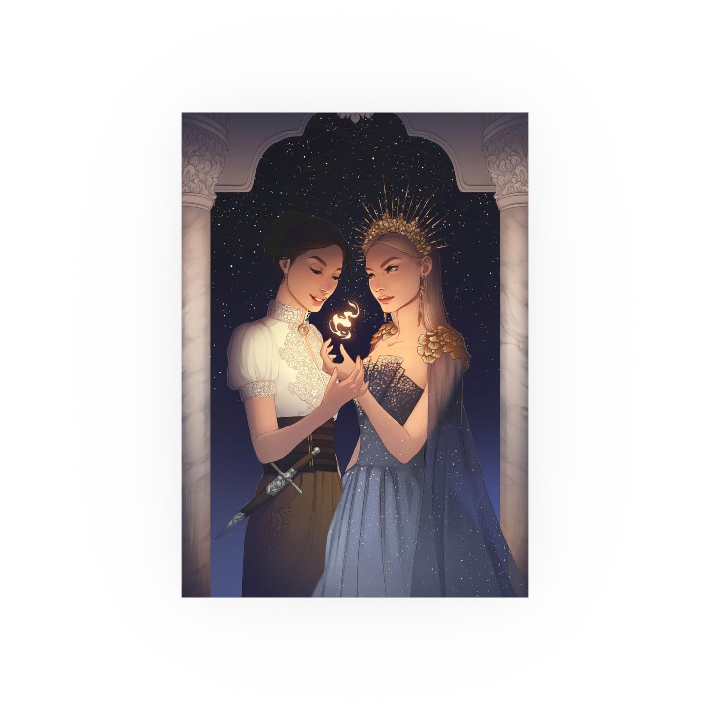 Infernal War Saga: Eimarille and Terilyn Print