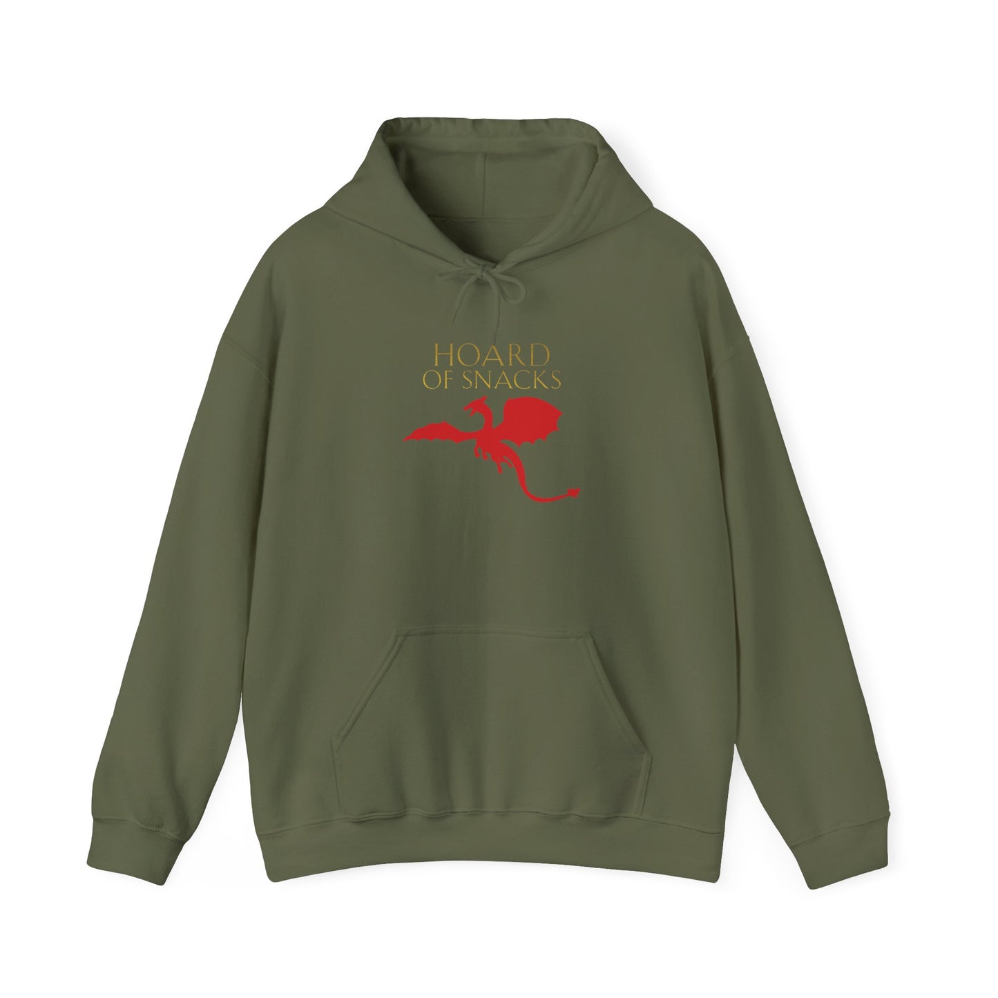 Soulbound: Hoard of Snacks Gold/Red Unisex Hoodie