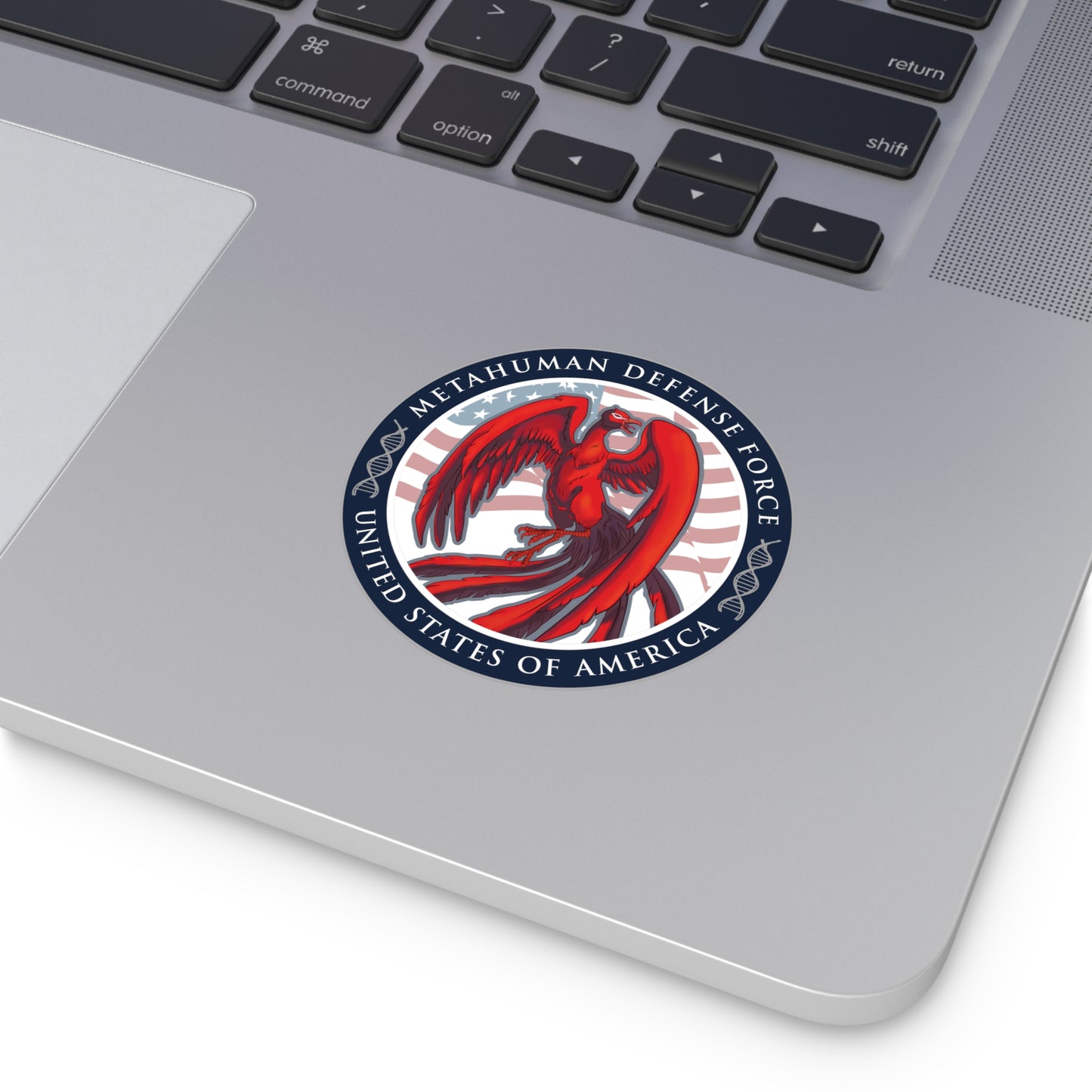 Metahuman Files: Metahuman Defense Force Agency Seal Sticker