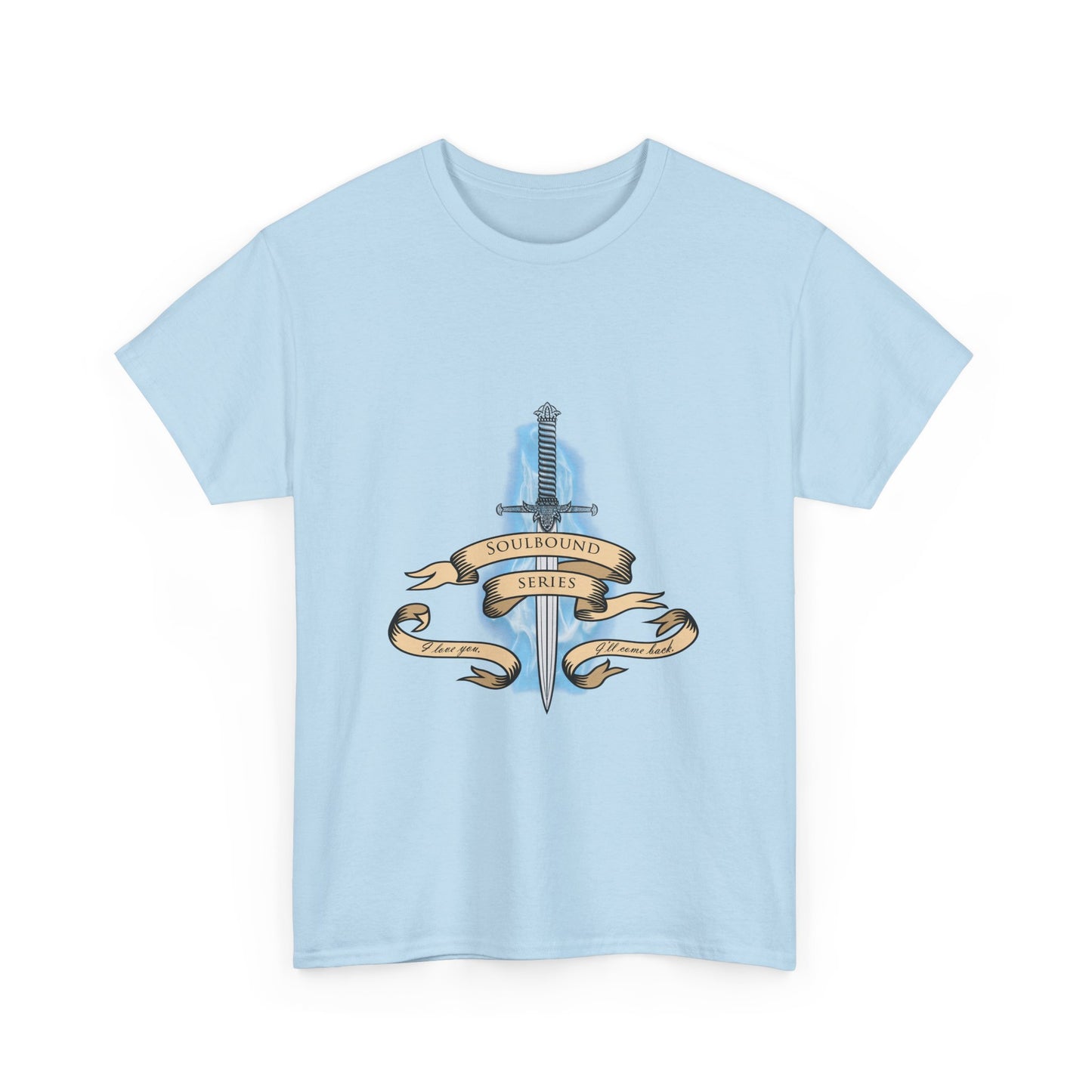 Soulbound: I'll Come Back Dagger Quote Unisex Tee