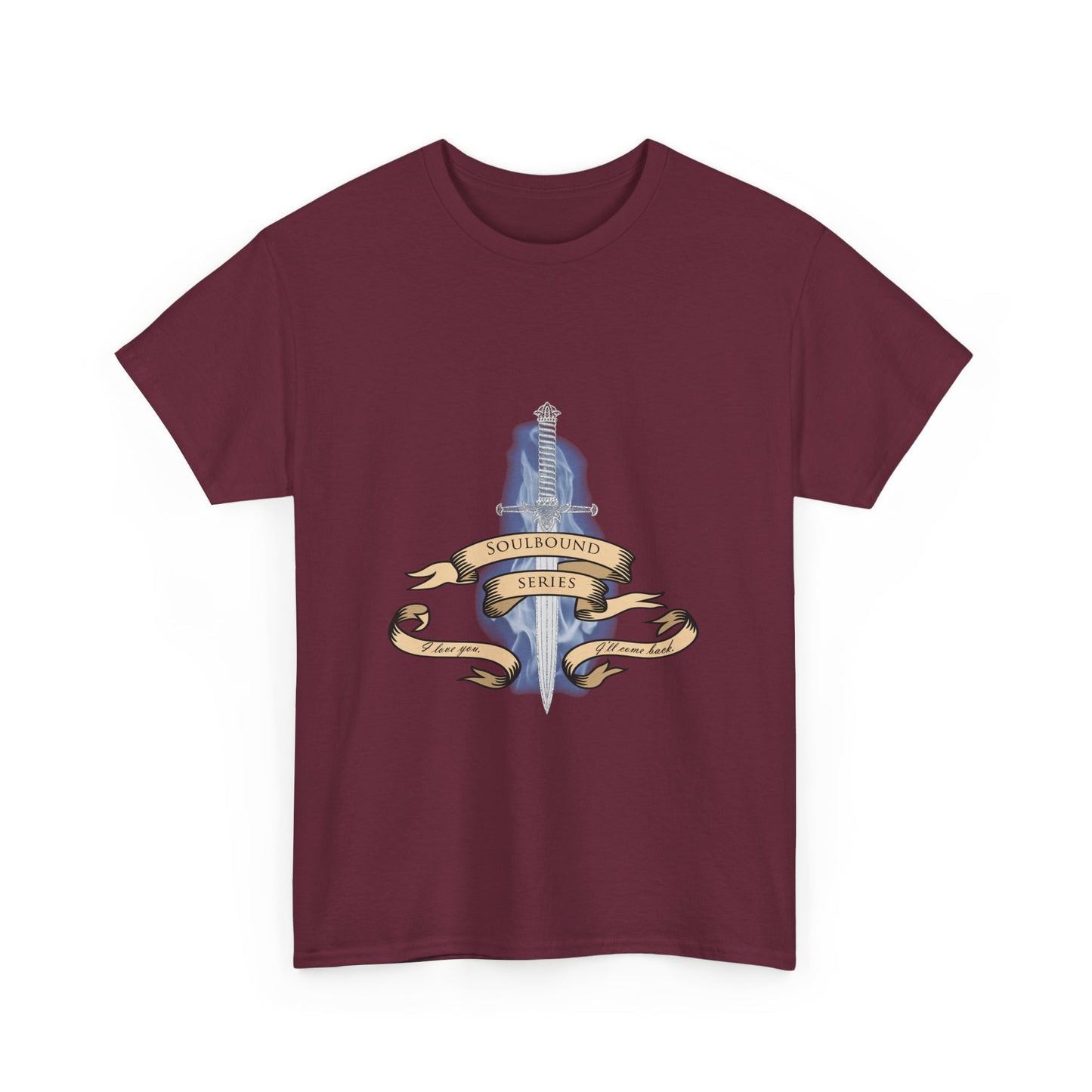 Soulbound: I'll Come Back Dagger Quote Unisex Tee