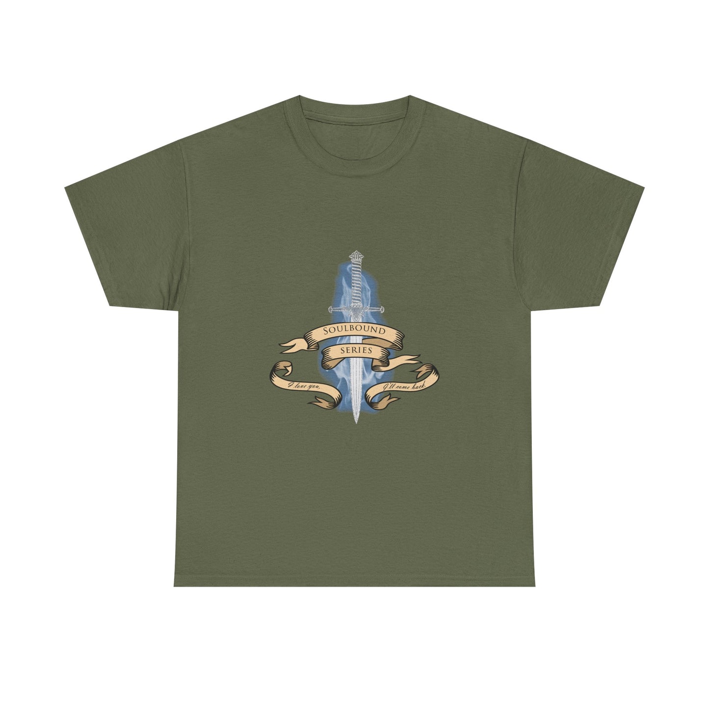 Soulbound: I'll Come Back Dagger Quote Unisex Tee