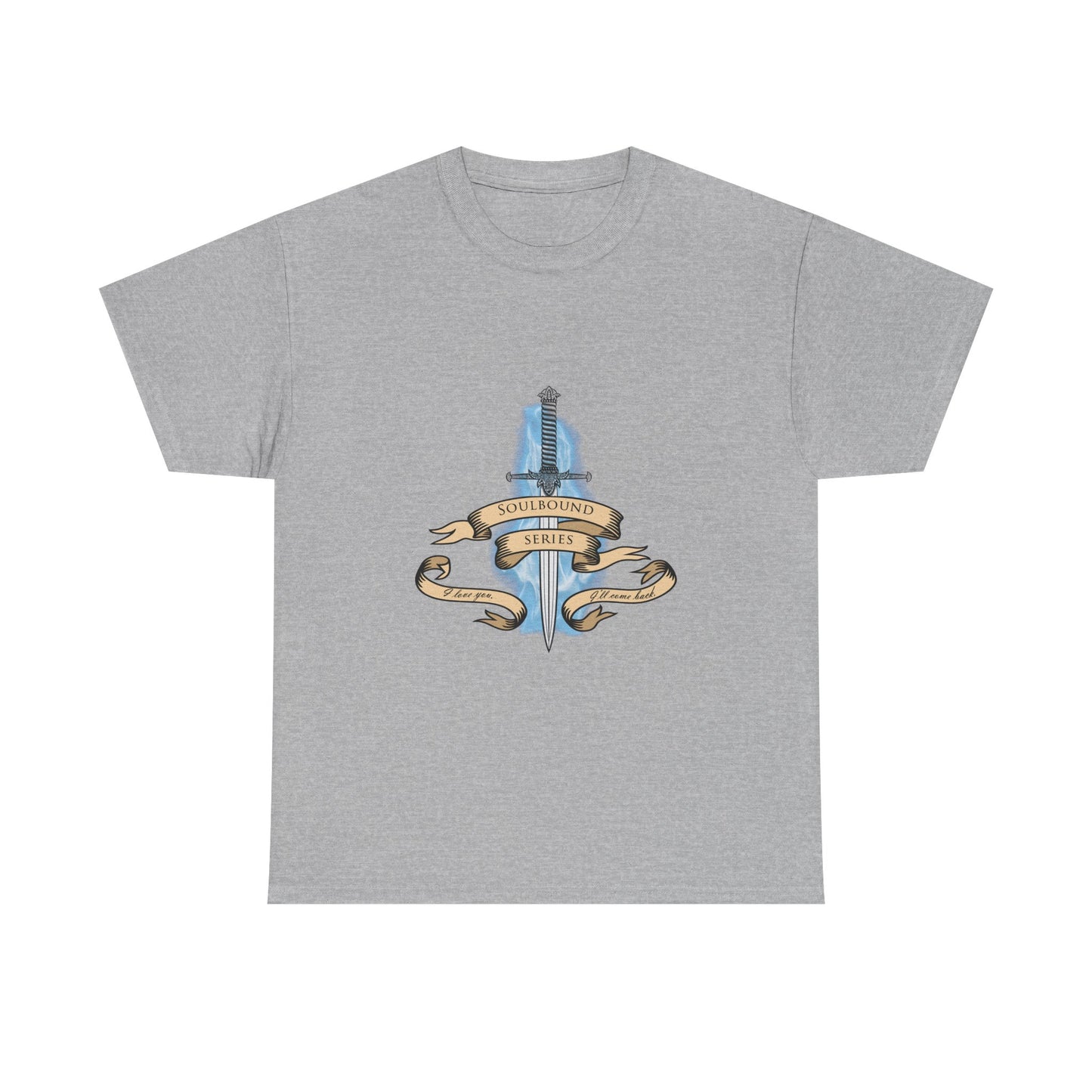 Soulbound: I'll Come Back Dagger Quote Unisex Tee