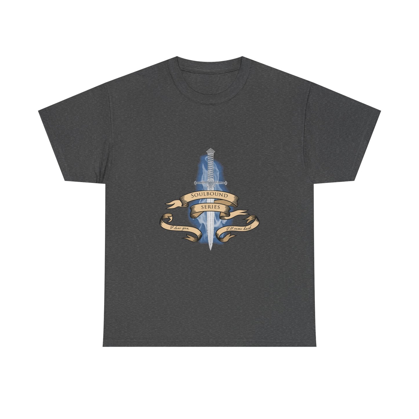 Soulbound: I'll Come Back Dagger Quote Unisex Tee