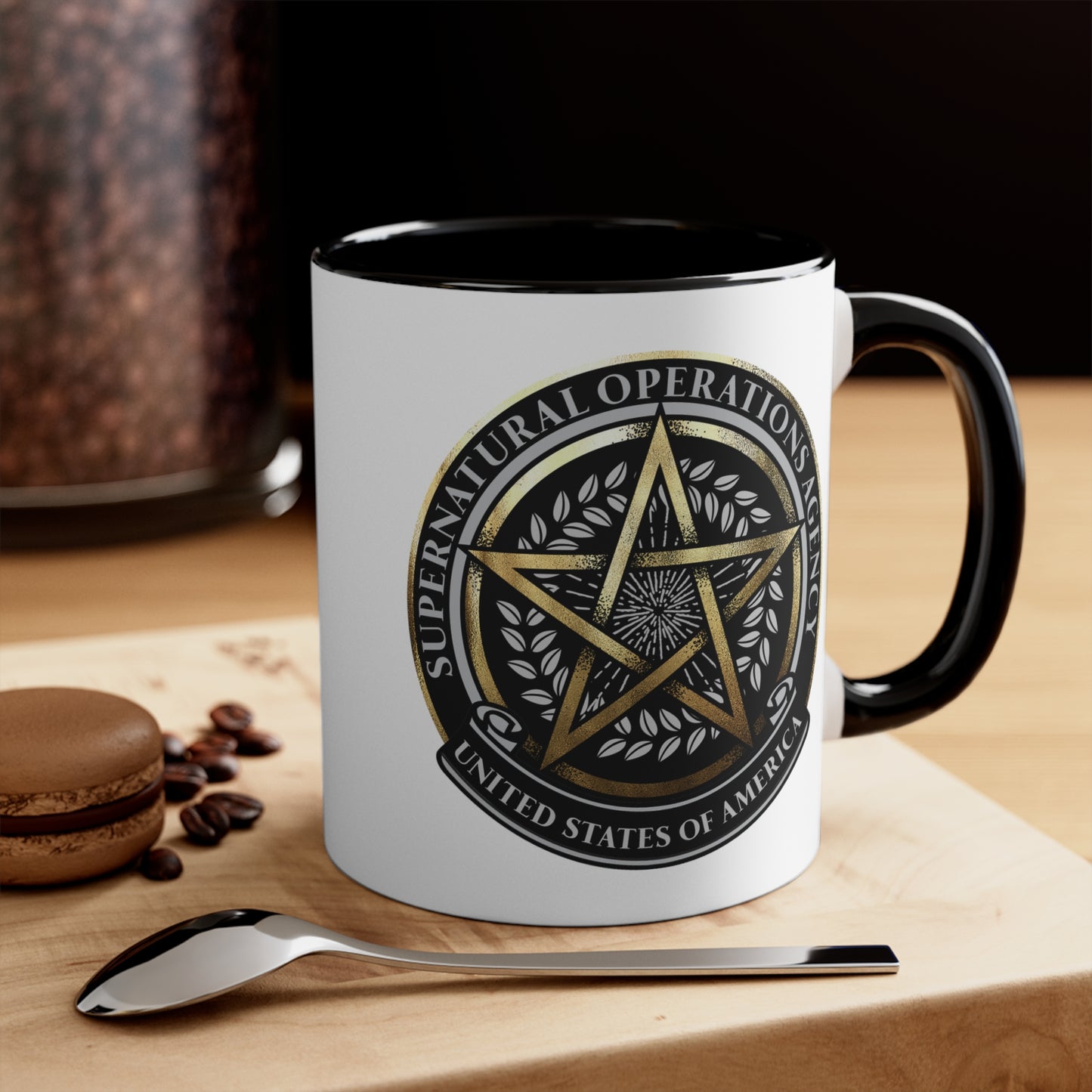 Soulbound: Supernatural Operations Agency Seal Coffee Mug, 11oz