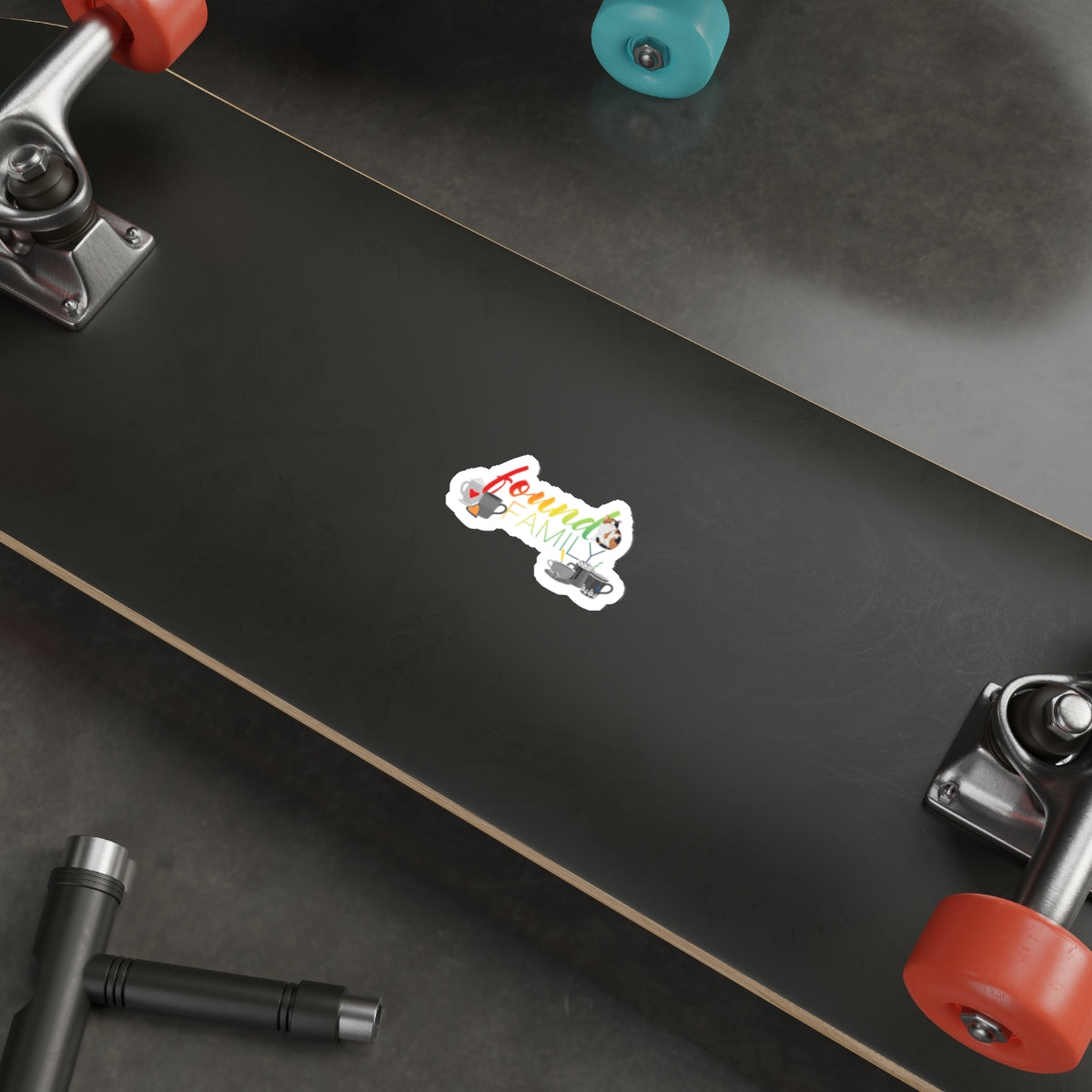 Hailey Turner Found Family Calico Die-Cut Sticker