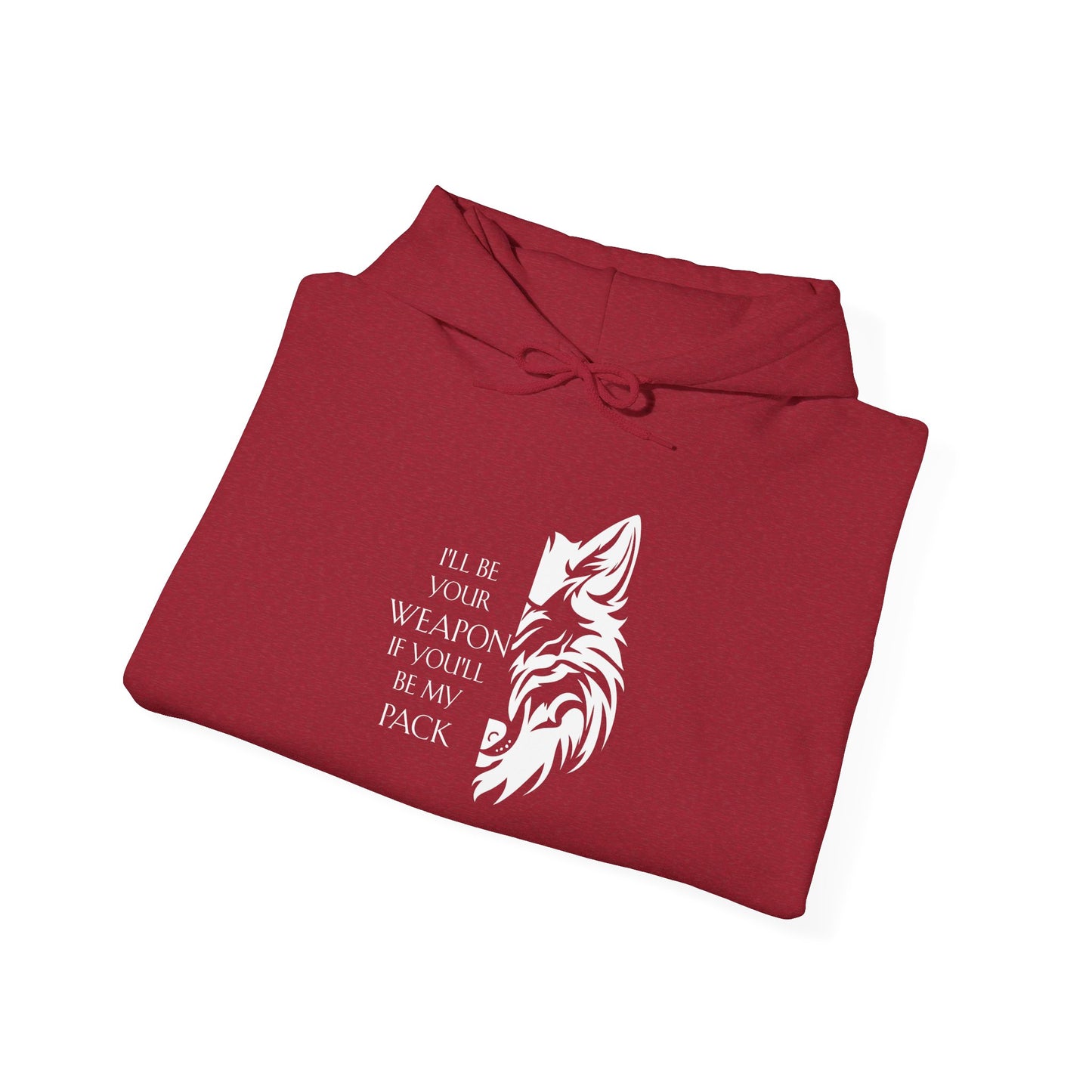 Soulbound: White Pack Quote Unisex Hoodie