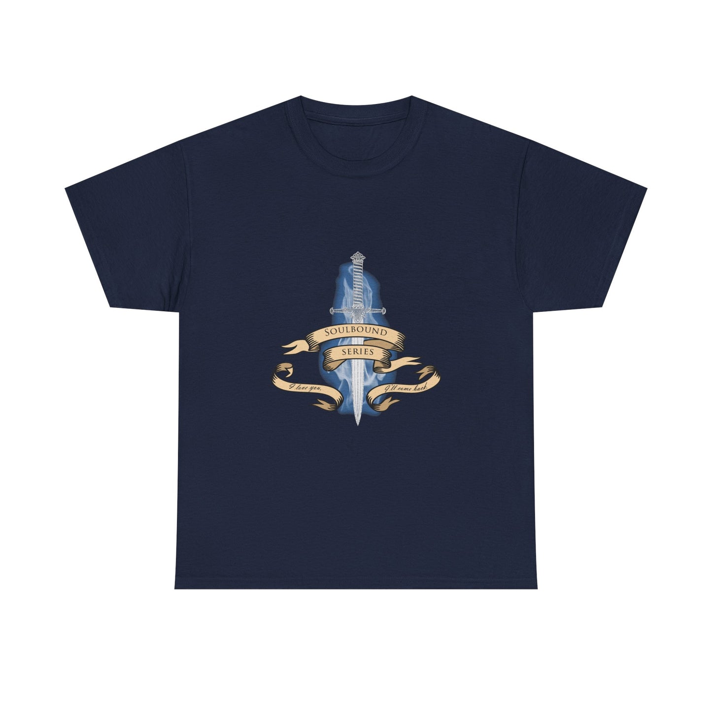 Soulbound: I'll Come Back Dagger Quote Unisex Tee