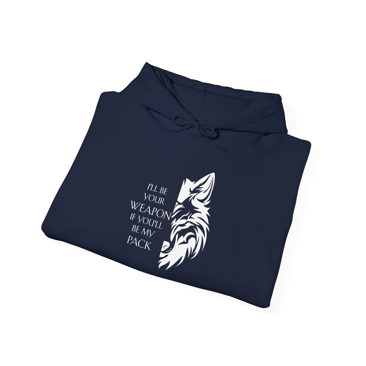 Soulbound: White Pack Quote Unisex Hoodie