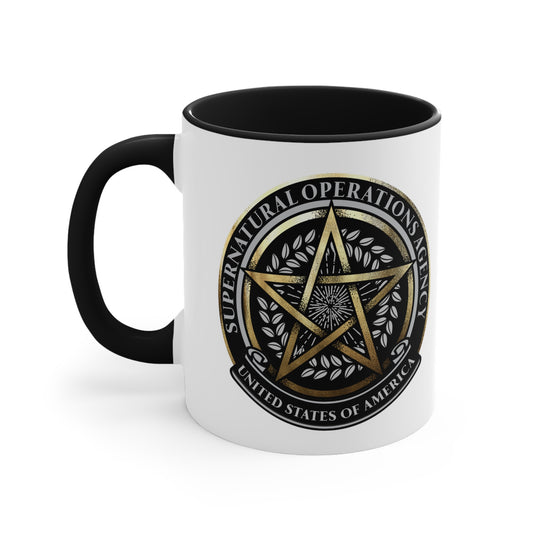Soulbound: Supernatural Operations Agency Seal Coffee Mug, 11oz