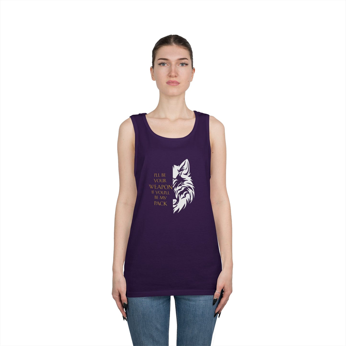 Soulbound: Gold/White Pack Quote Unisex Tank Top