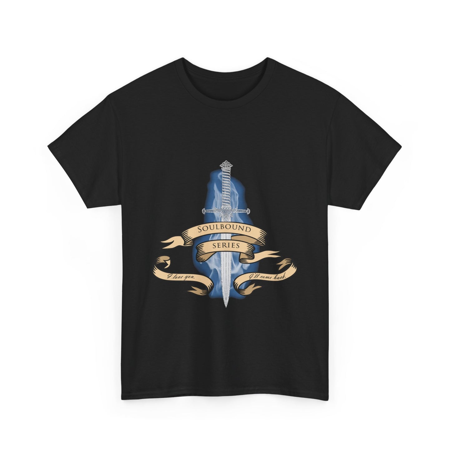 Soulbound: I'll Come Back Dagger Quote Unisex Tee