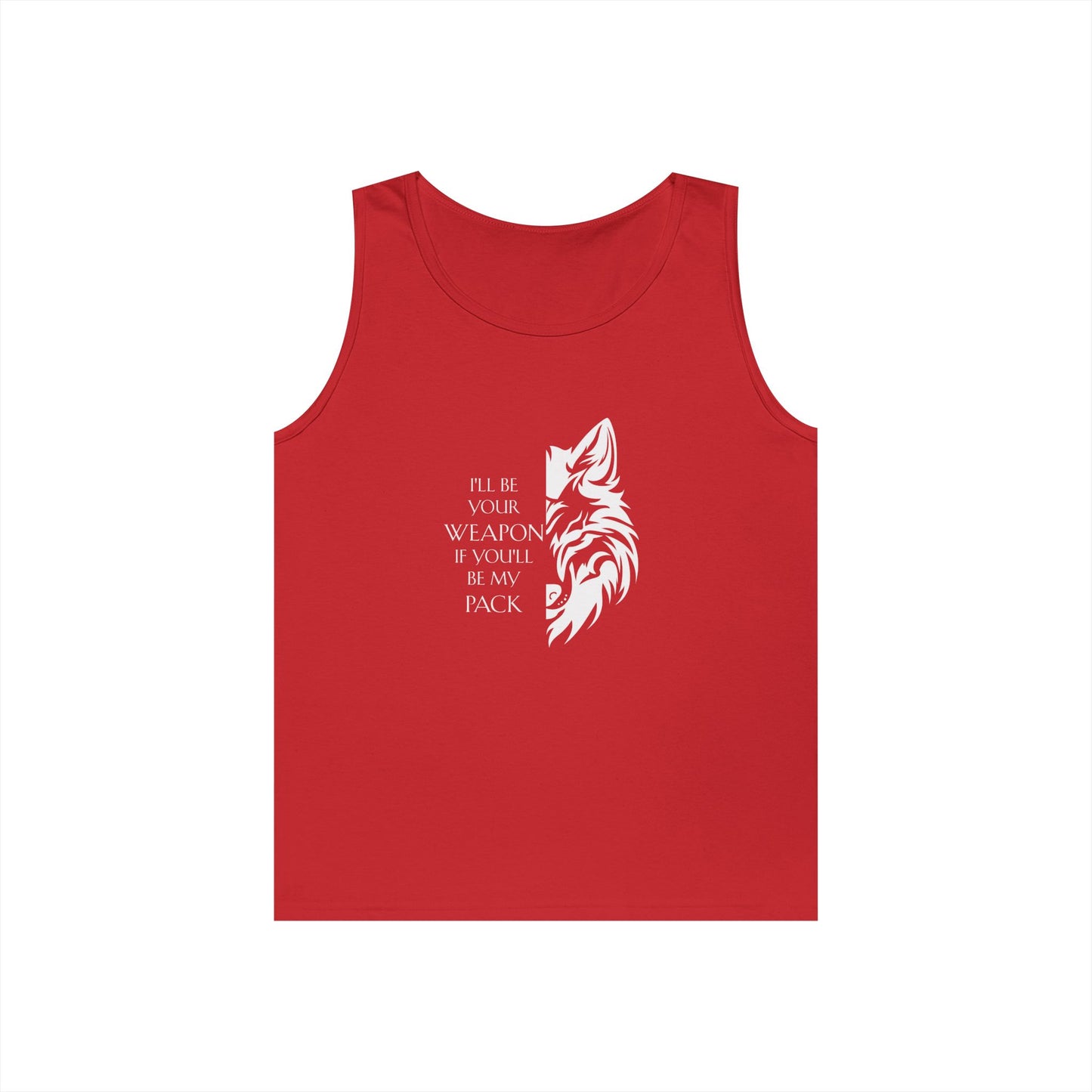 Soulbound: White Pack Quote Unisex Tank Top