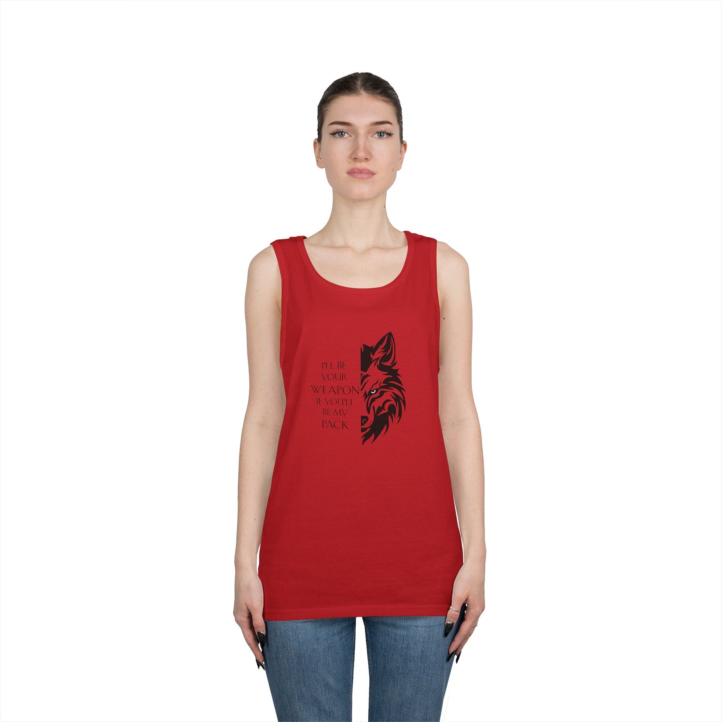 Soulbound: Black Pack Quote Unisex Tank Top