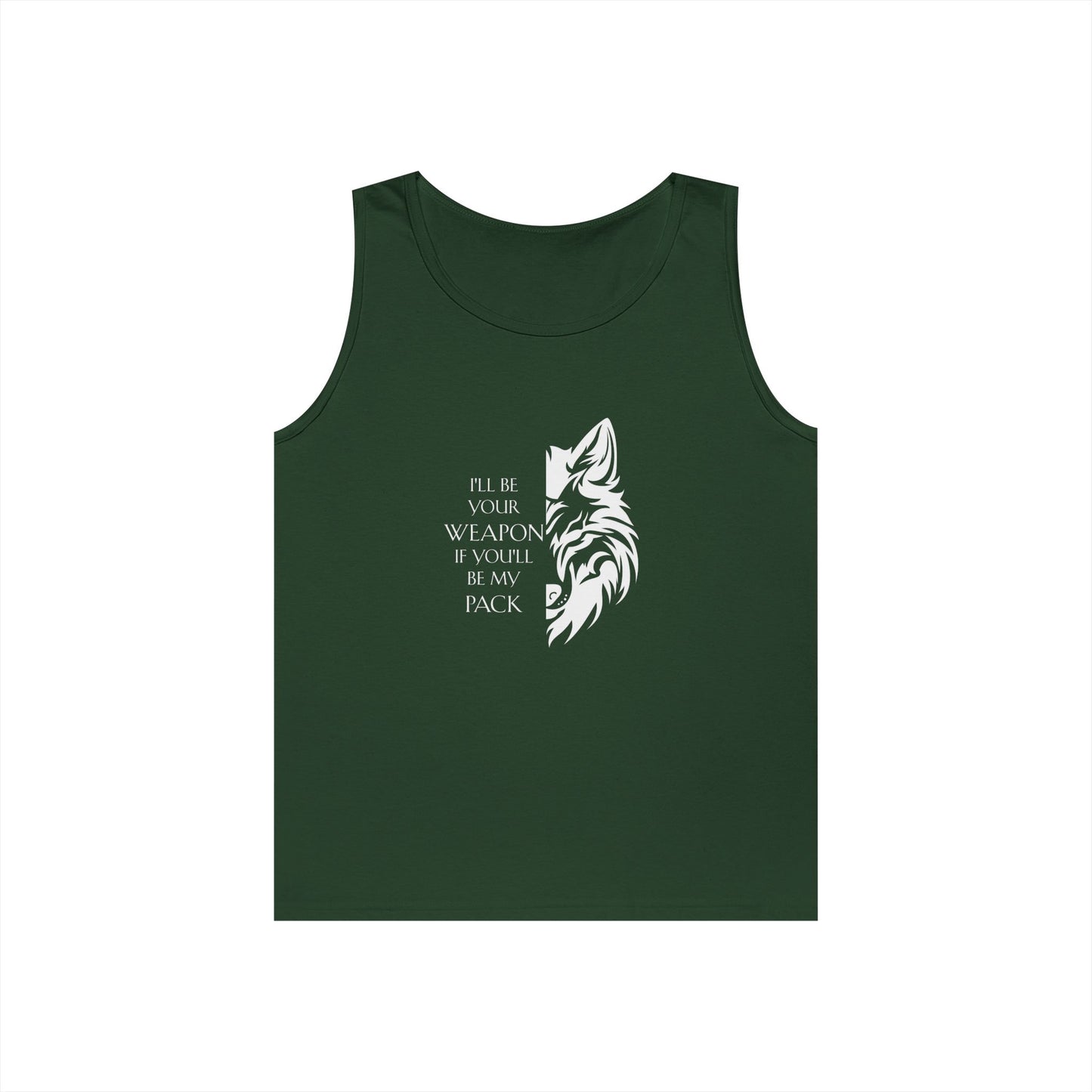 Soulbound: White Pack Quote Unisex Tank Top