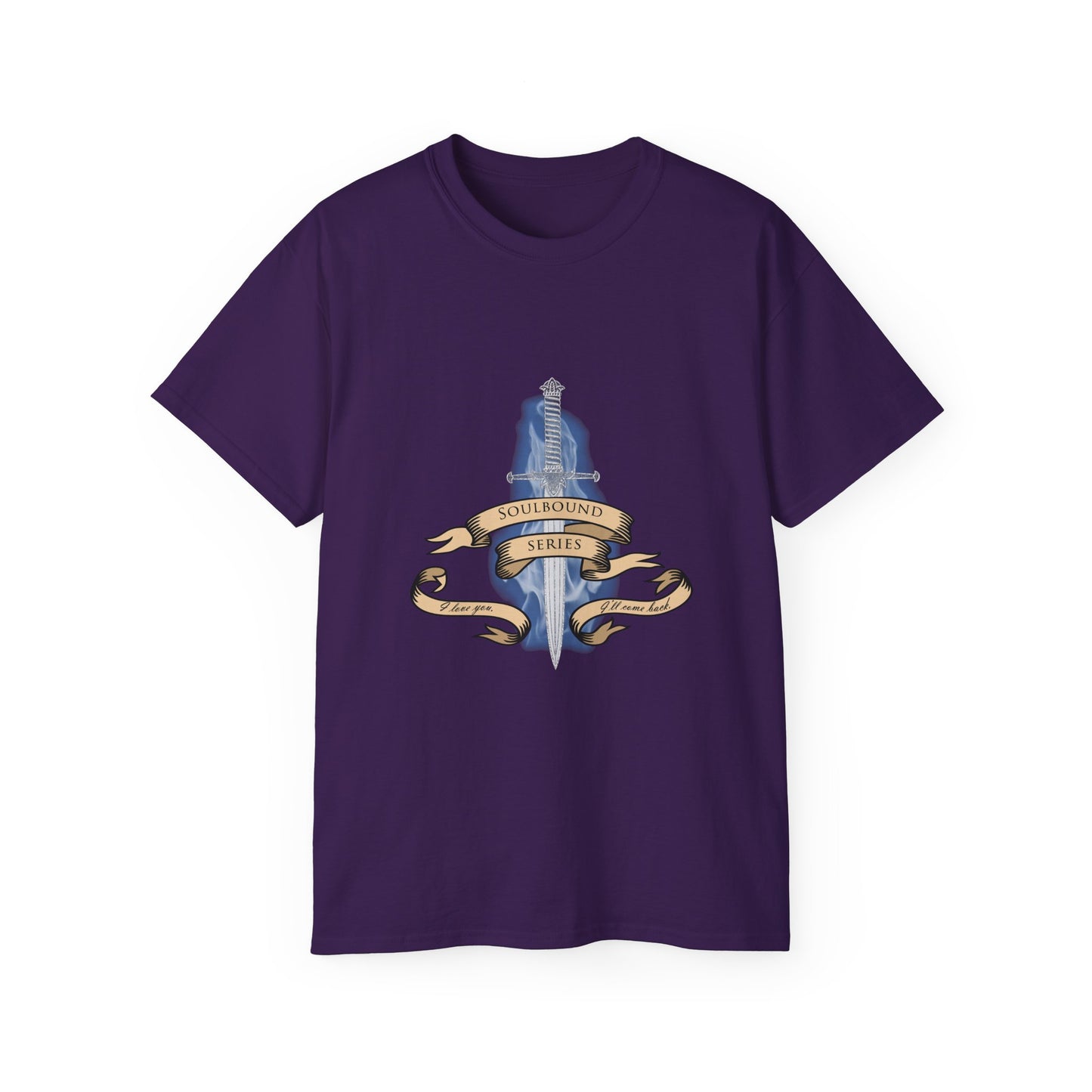 Soulbound: I'll Come Back Dagger Quote Unisex Tee