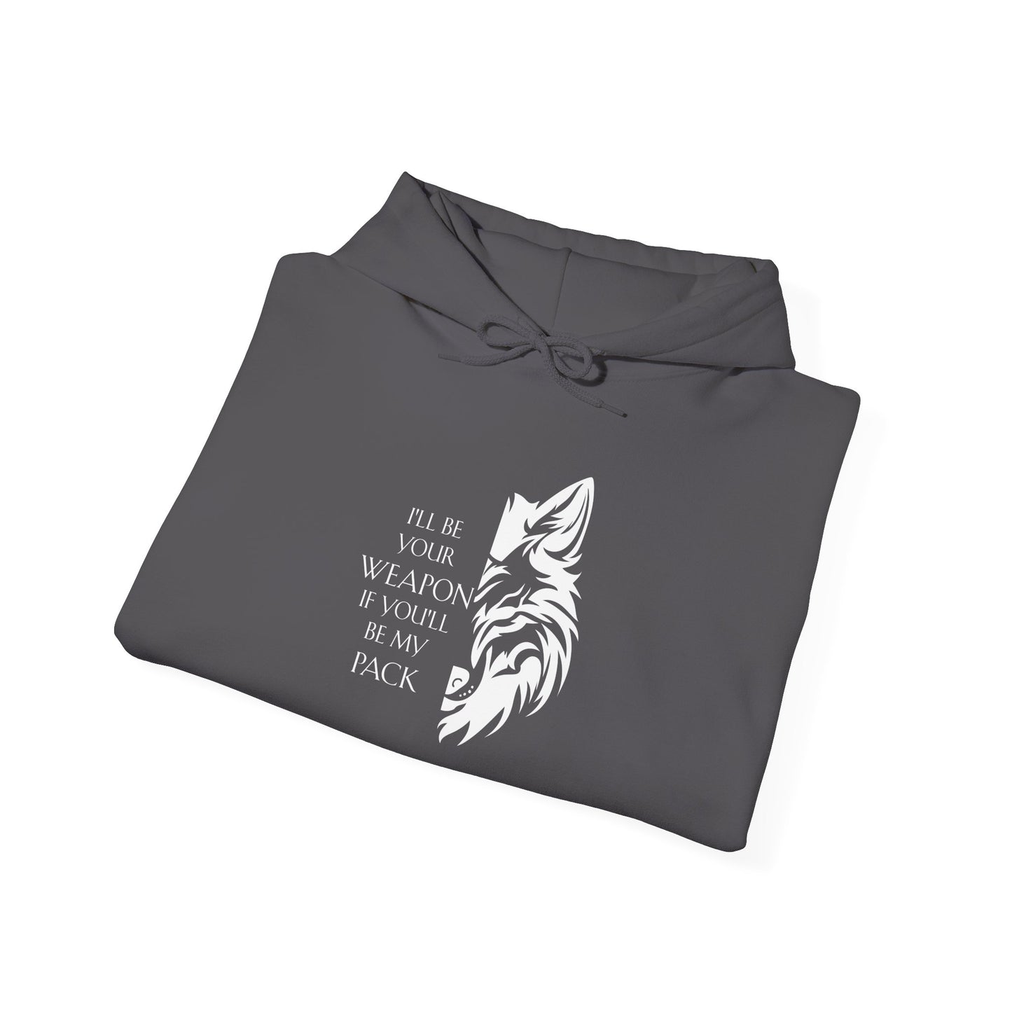 Soulbound: White Pack Quote Unisex Hoodie