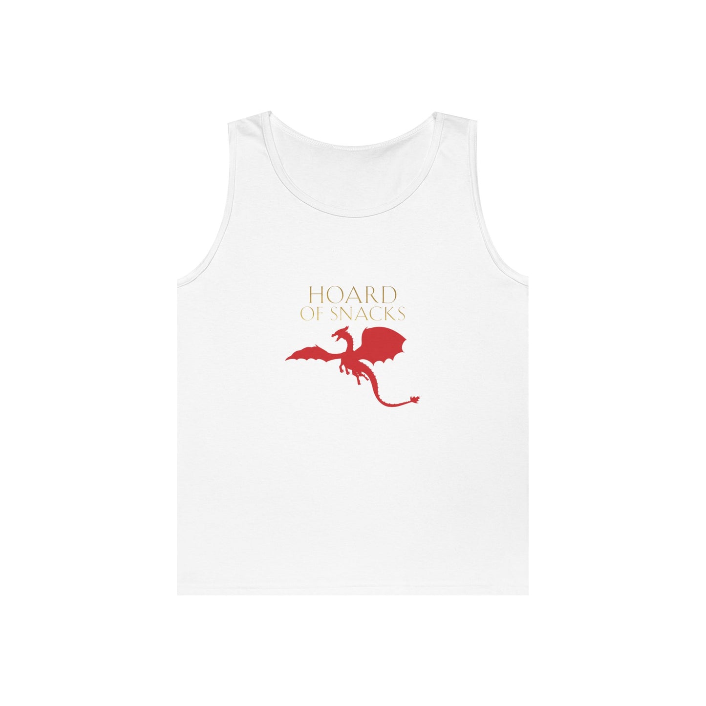 Soulbound: Hoard of Snacks Gold/Red Unisex Tank Top