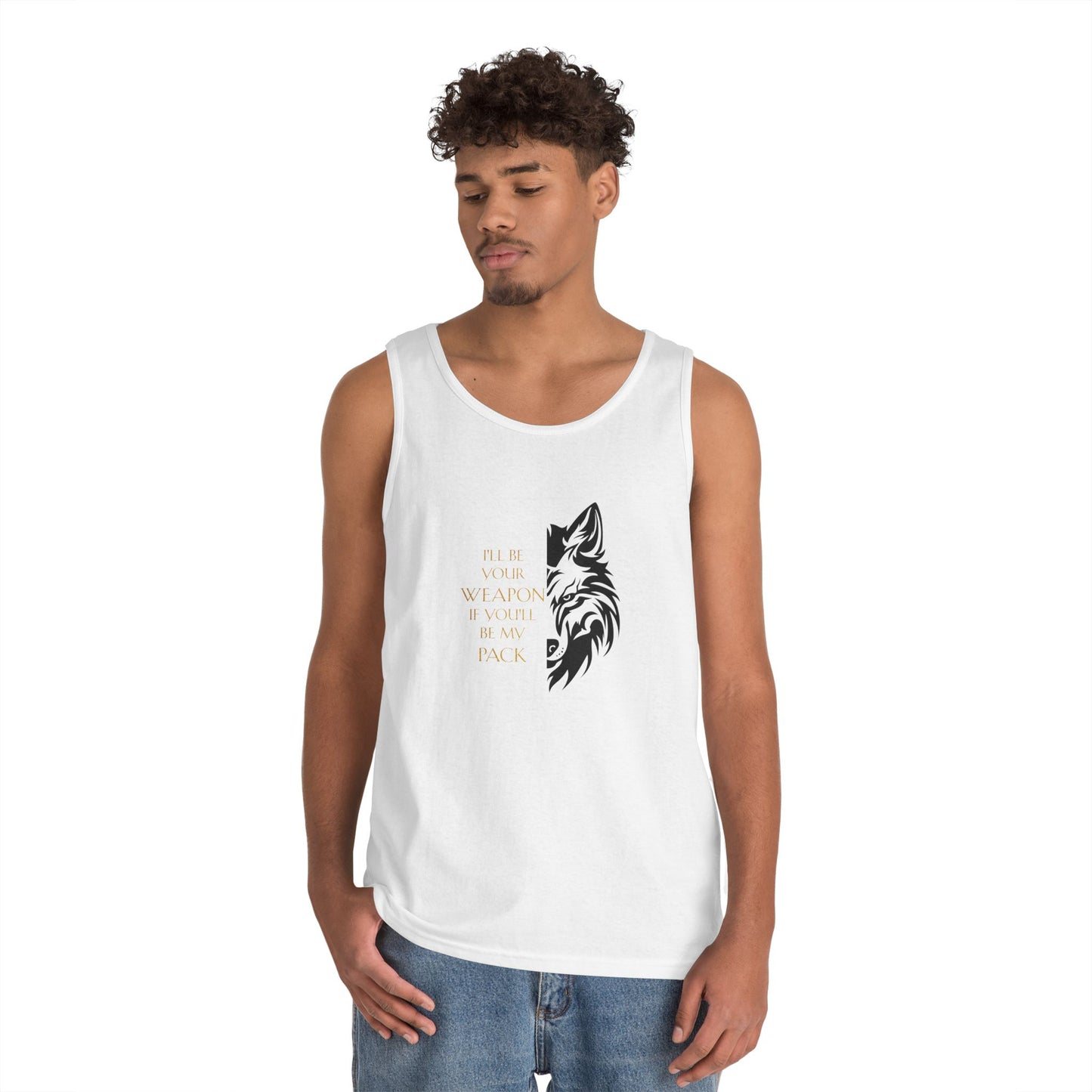 Soulbound: Gold/White Pack Quote Unisex Tank Top
