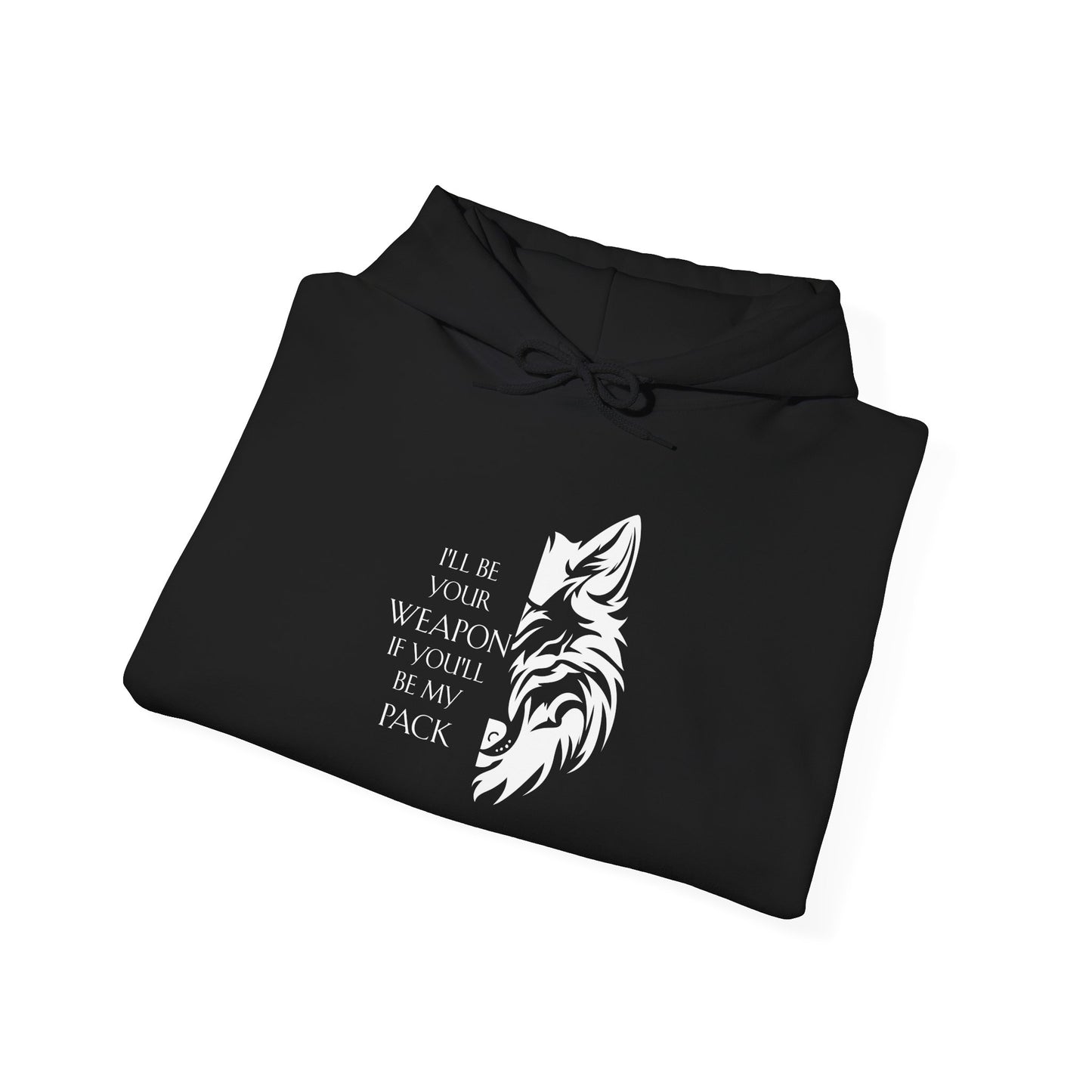 Soulbound: White Pack Quote Unisex Hoodie